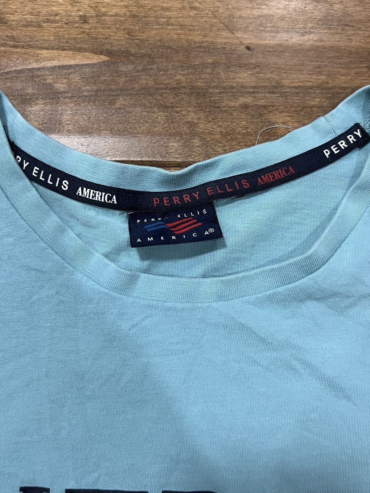 Perry Ellis × Vintage Vintage Rare Perry Ellis Shirt Size US L / EU 52-54 / 3 - 5 Thumbnail