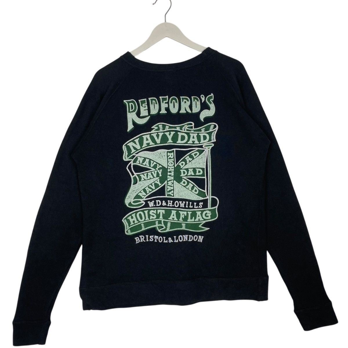 Other Vintage Free Clothing Big Crewneck Sweatshirt NavyBlue Size US L / EU 52-54 / 3 - 5 Thumbnail