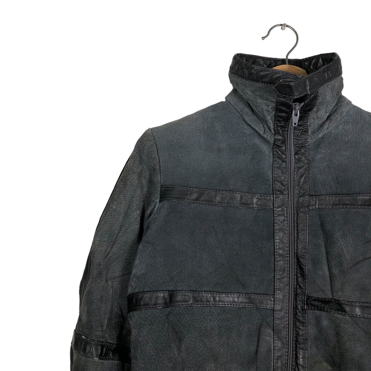 Japanese Brand 🔥VINTAGE GENUINE LEATHER JACKET BLANKET MACY’S BRAZIL Size US M / EU 48-50 / 2 - 9 Thumbnail