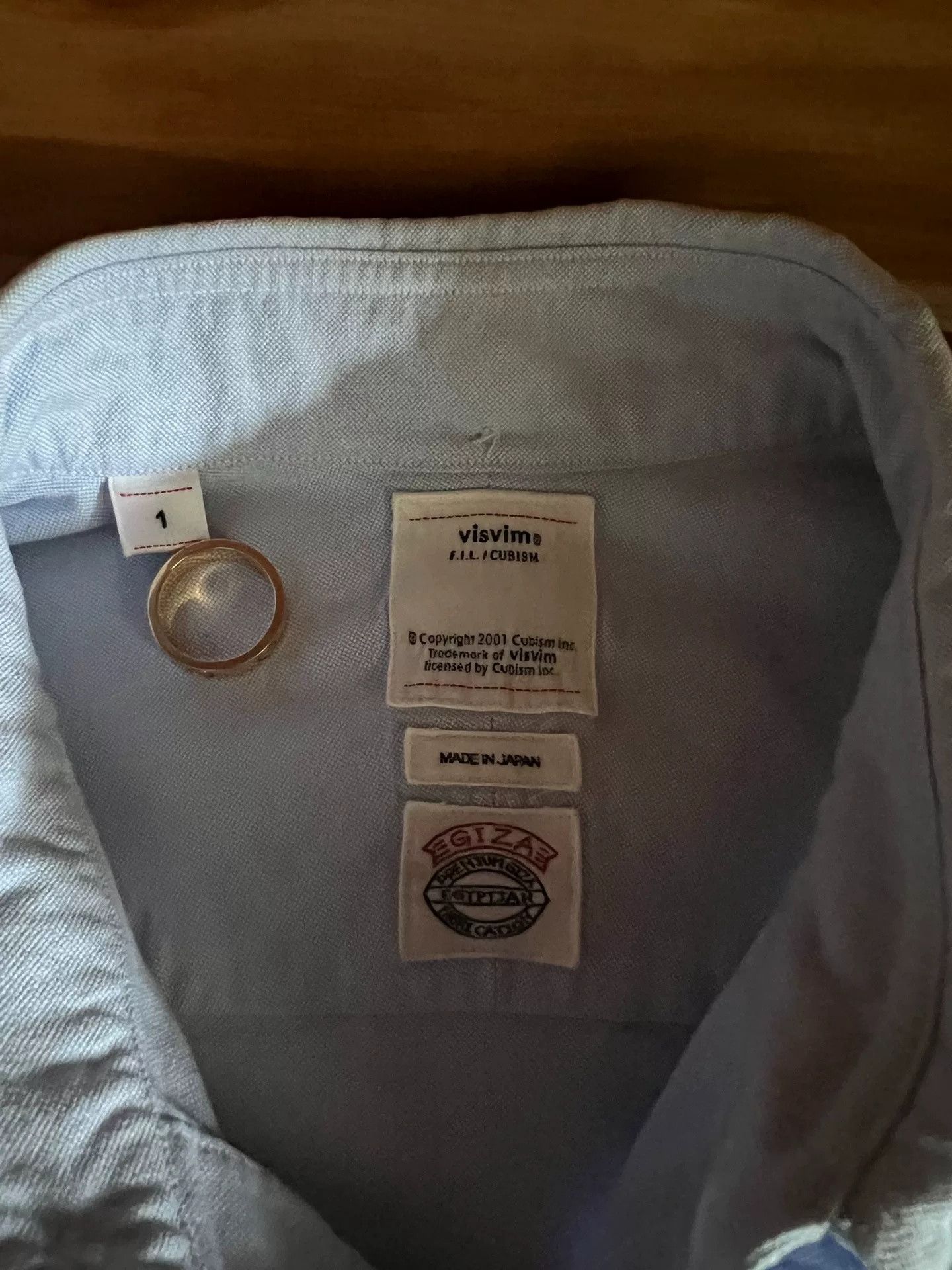 Visvim visvim 2018 Indigo Paisley Long Sleeve Shirt Size US S / EU 44-46 / 1 - 8 Thumbnail
