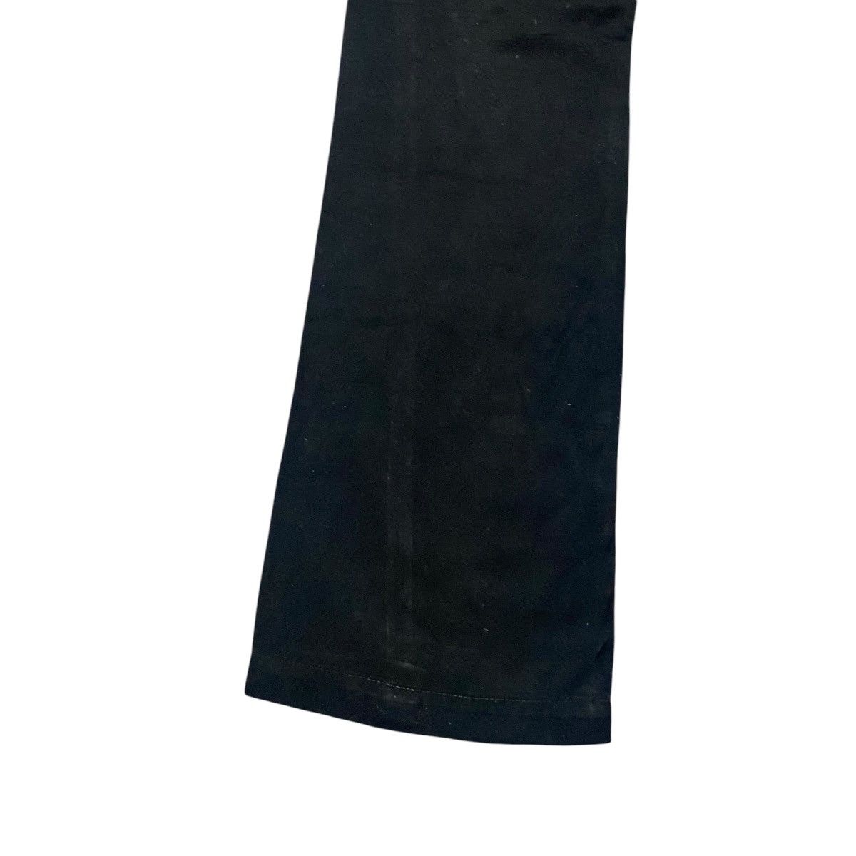 Japanese Brand Japanese Brand Bartack Black Cargo Pants Drawstring Size US 33 - 13 Thumbnail