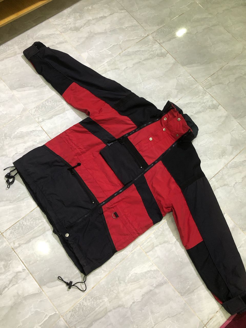 Octopus Vintage Red Cliff Octopus Army Techwear Anorak Cyberpunk Size US L / EU 52-54 / 3 - 6 Thumbnail