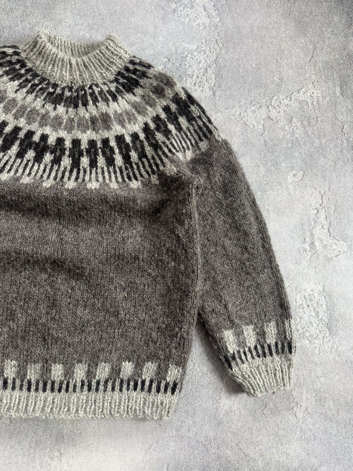 Dale Of Norway Retro 90s Hand knit 🧶 Iceland 🇮🇸 sweater jumper pullover Size L / US 10 / IT 46 - 8 Thumbnail