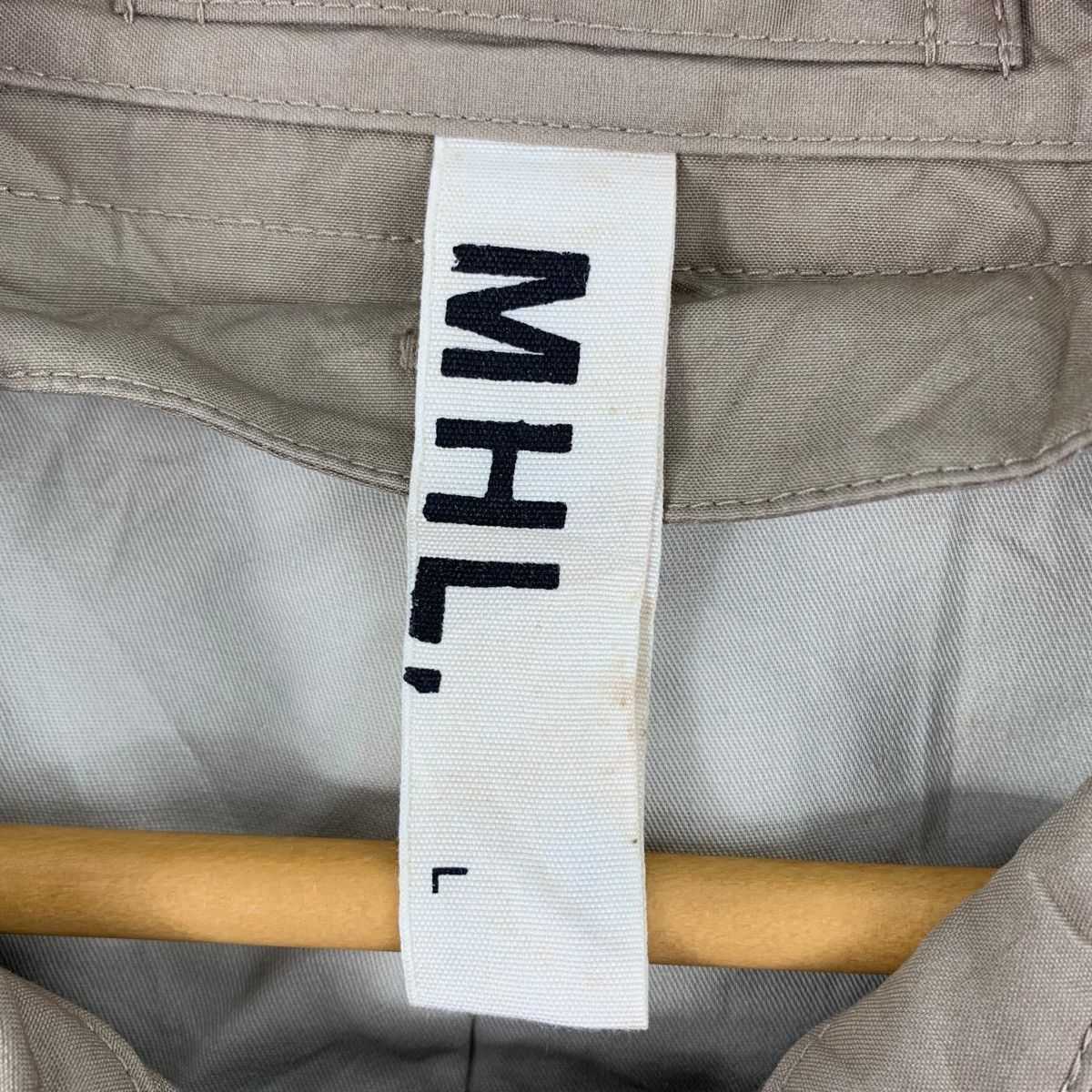 Margaret Howell MHL MARGARET HOWELL Button Up Beige Long Coat Jacket Size US L / EU 52-54 / 3 - 5 Thumbnail