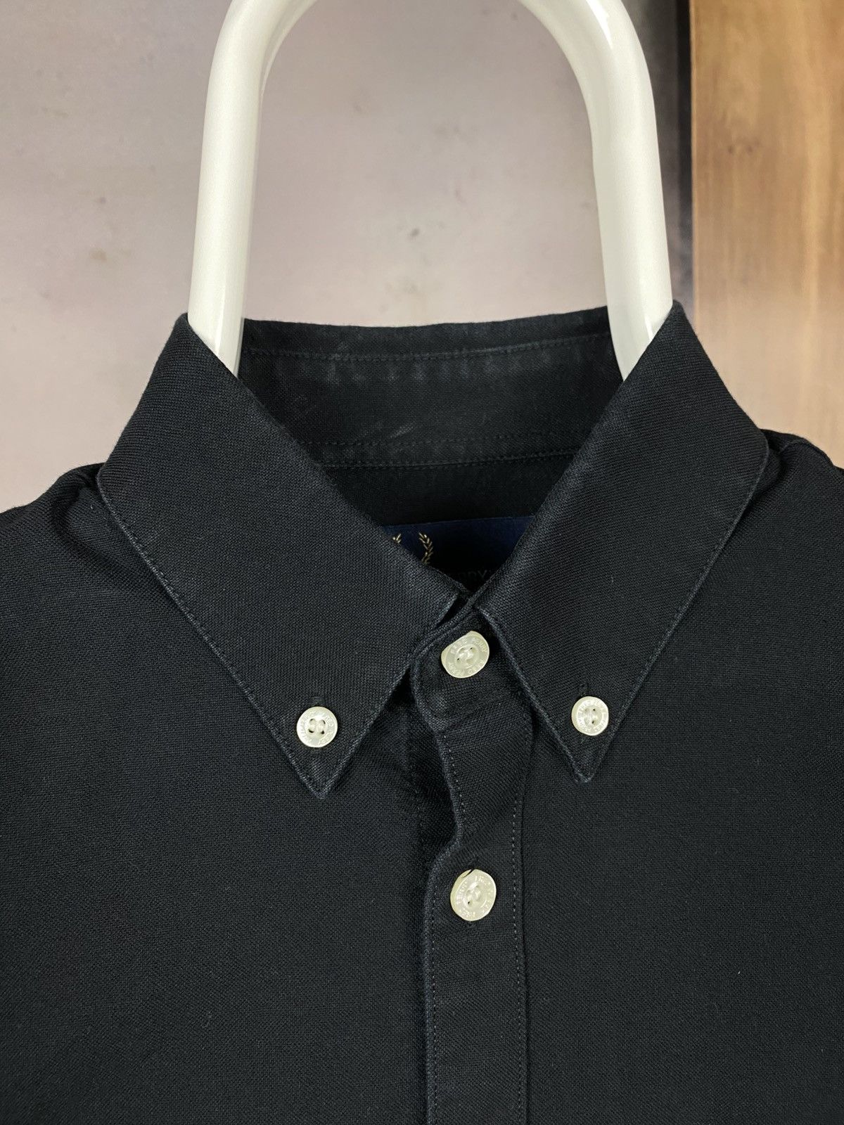 Fred Perry 🍃Shirt Short Sleeve Fred Perry Black Size XS🍃 Size US XS / EU 42 / 0 - 6 Thumbnail