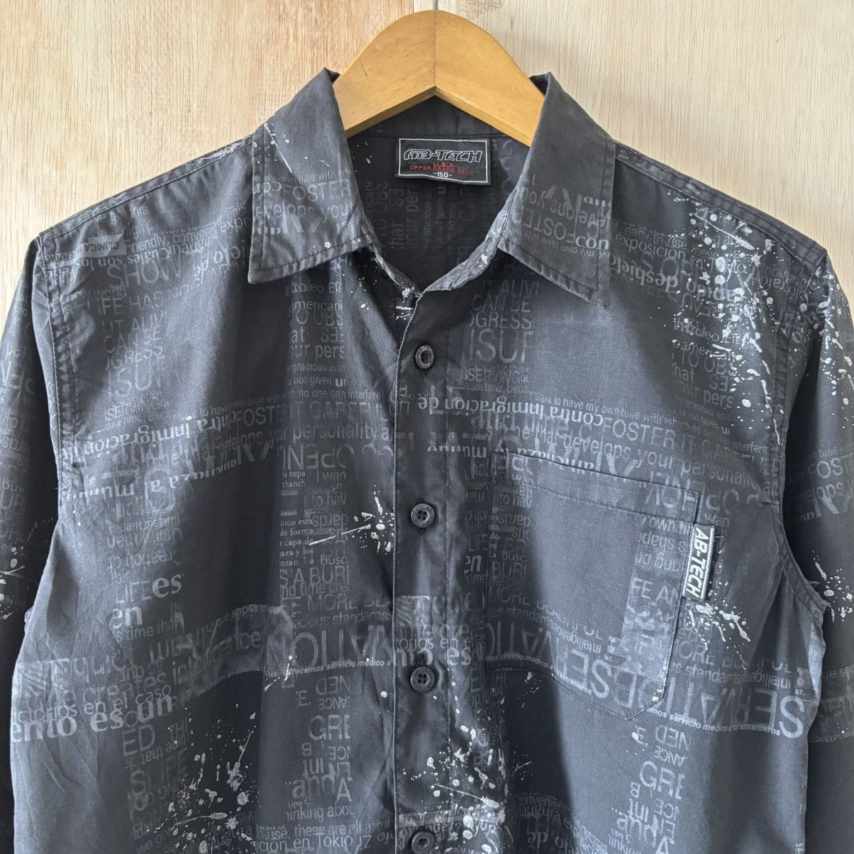 Japanese Brand Y2K Emo Grunge Gothic Poem Style Black Shirts Size US M / EU 48-50 / 2 - 2 Thumbnail