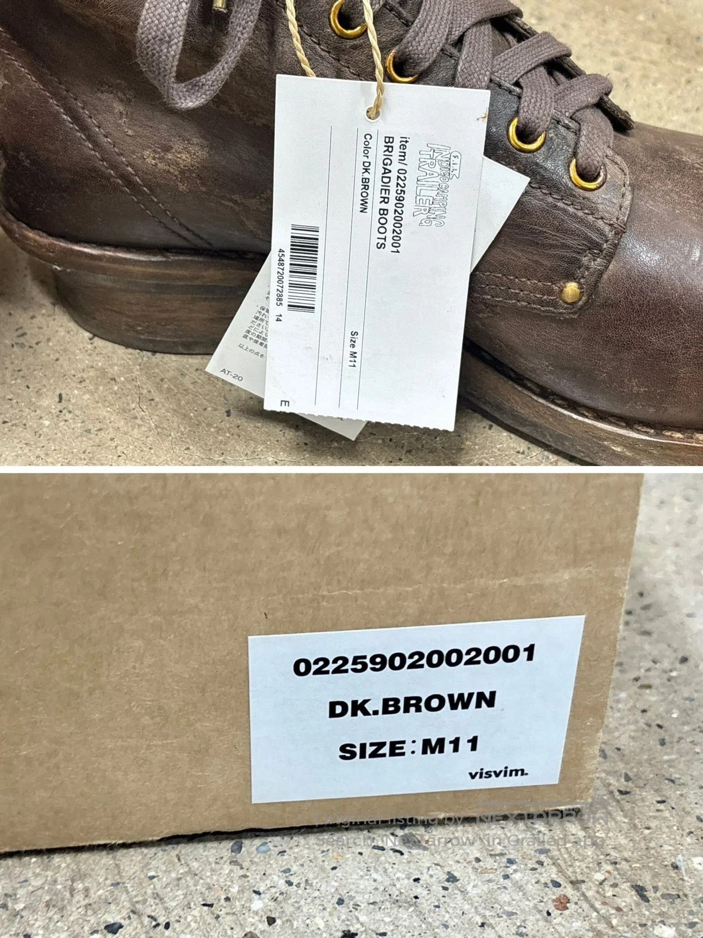 Visvim VISVIM 26SS ICT BRIGADIER BOOTS. Size US 11 / EU 44 - 9 Thumbnail