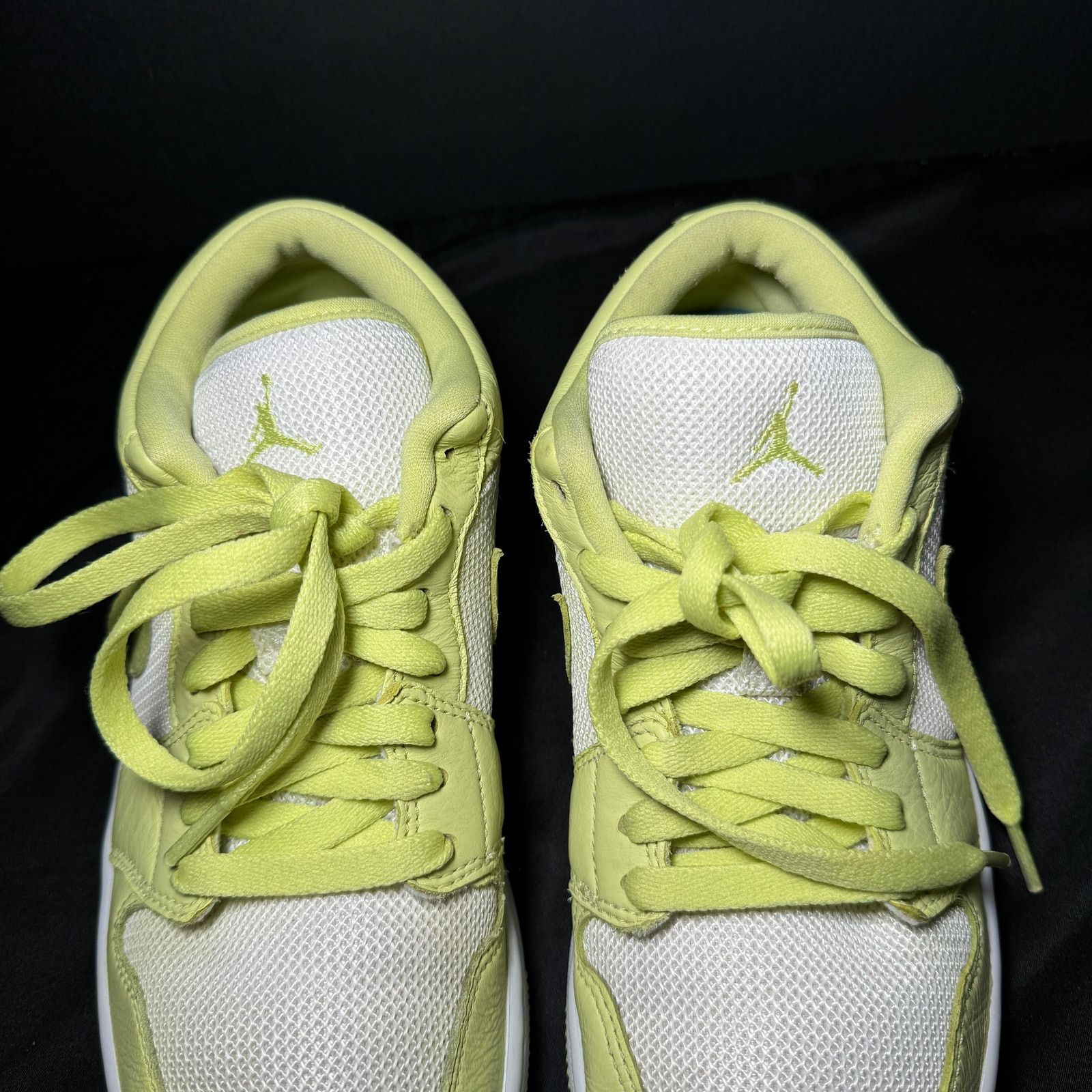 Jordan Brand × Nike Wmns Nike Air Jordan 1 Low Limelight Women's Shoes - Size 9 Size US 9 / IT 39 - 5 Thumbnail