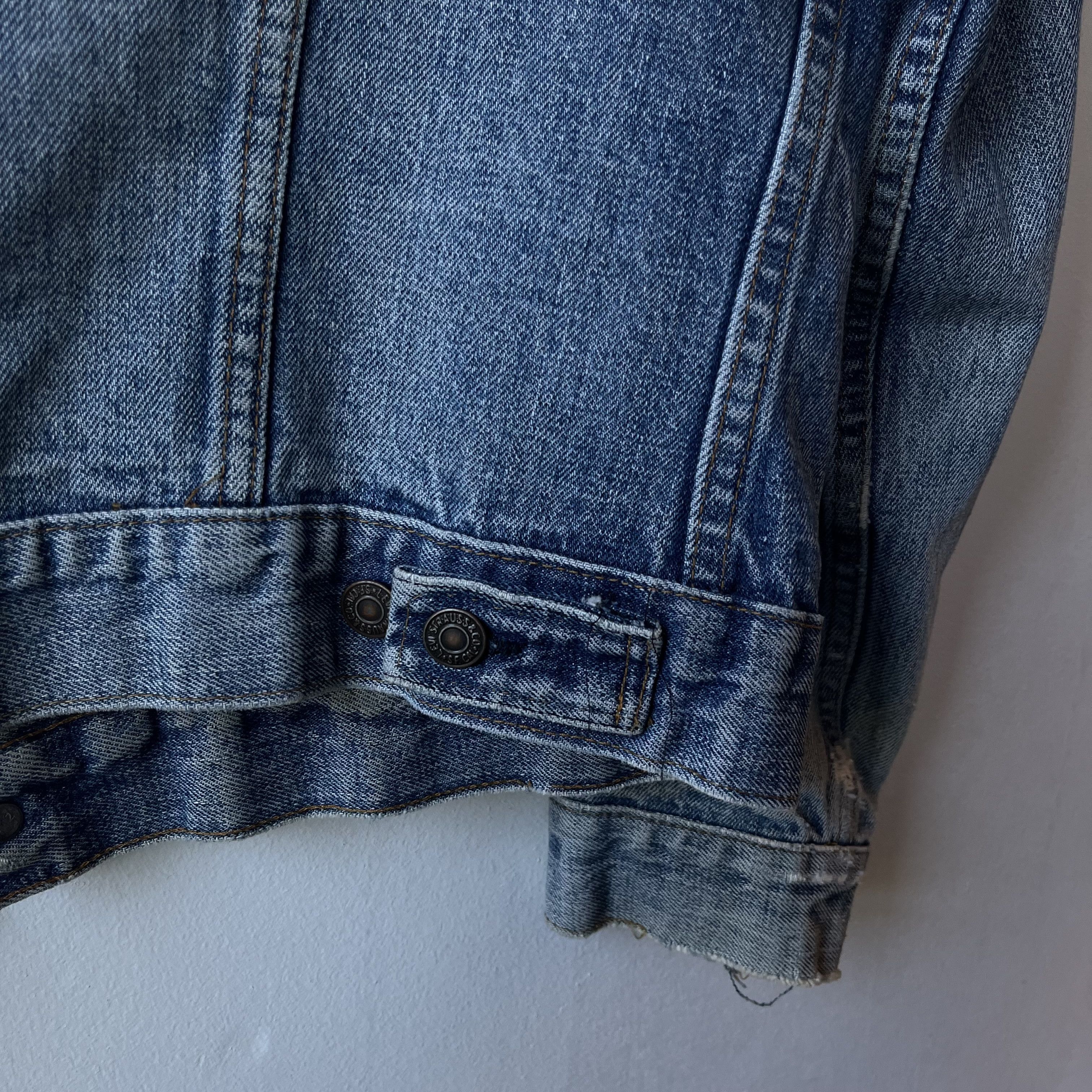 Levi's × Levi's Vintage Clothing Repaired Vintage Levi’s Denim Jacket Thrashed Size US M / EU 48-50 / 2 - 10 Thumbnail