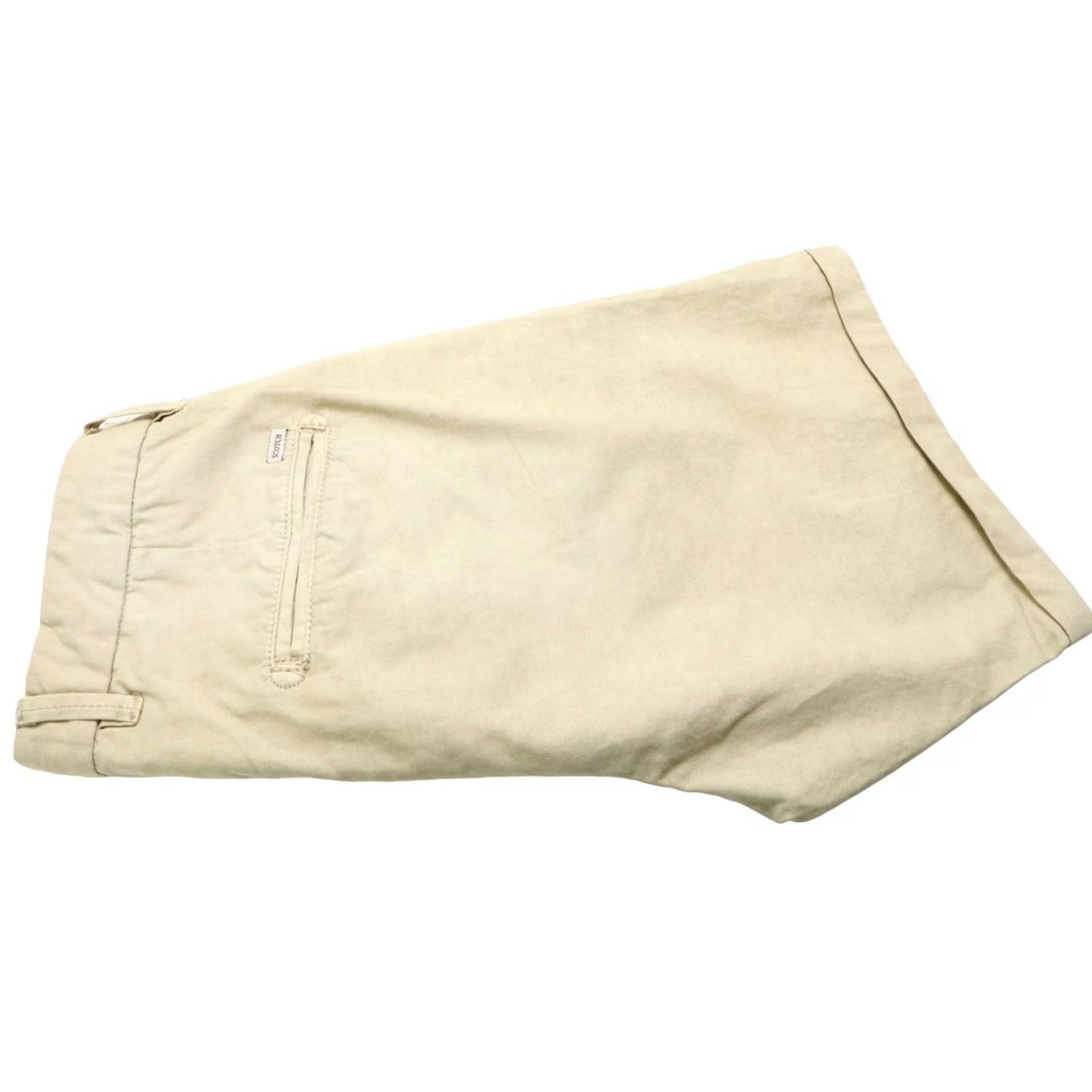 Scotch & Soda SCOTCH & SODA Shorts Men W29 Turn Up Faded Logo With Pockets Beige Cotton Regular Size US 29 - 6 Thumbnail
