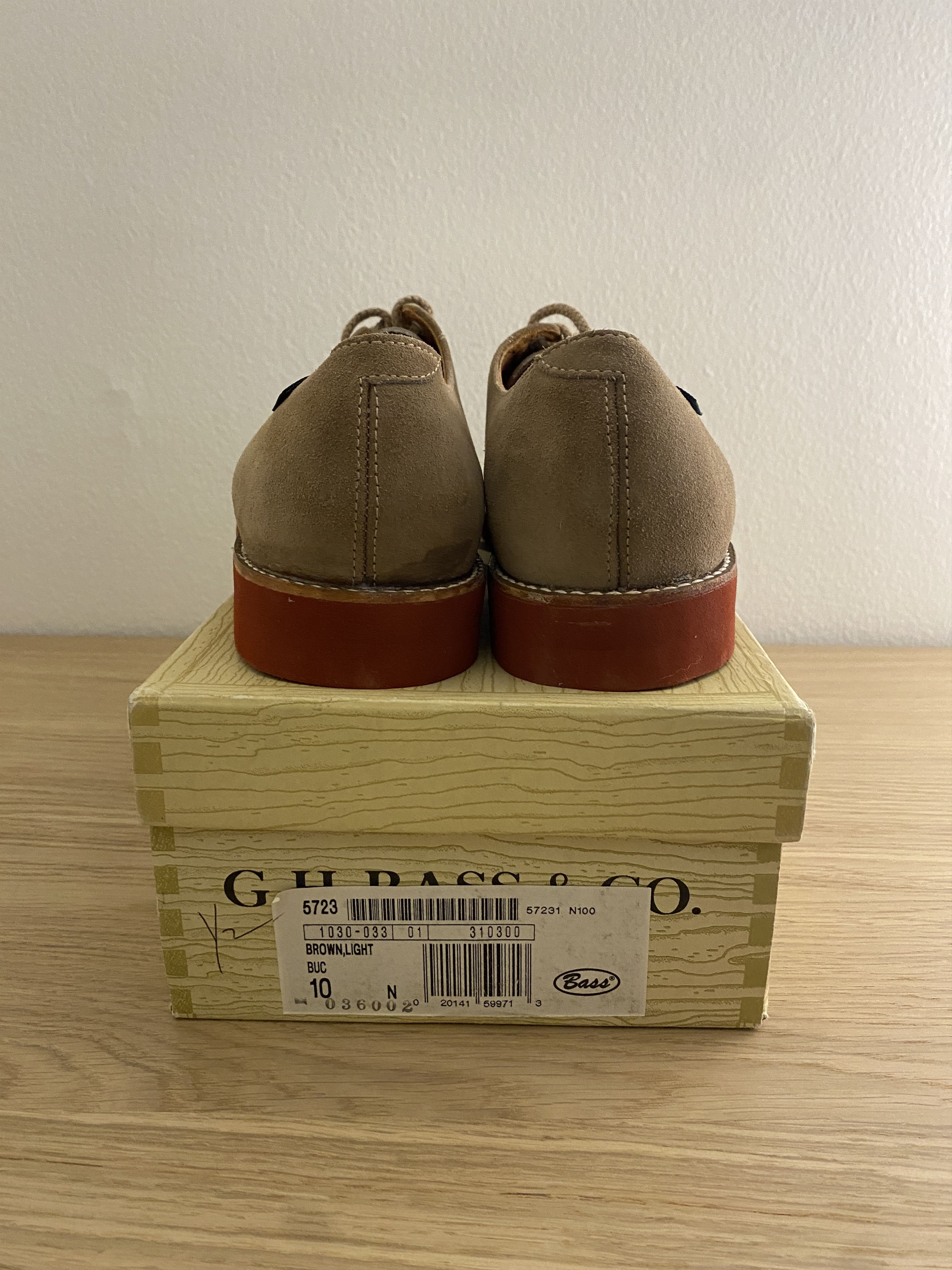 Bass Suede Derby (New Old Stock) Size US 10 / EU 43 - 8 Thumbnail