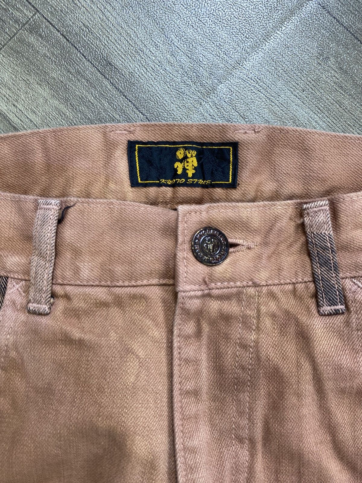 Mizra Jeans Kyoto Rare Mizra Kyoto Reconstructed Hybird Patch Seasoned Denim Size US 34 / EU 50 - 6 Thumbnail