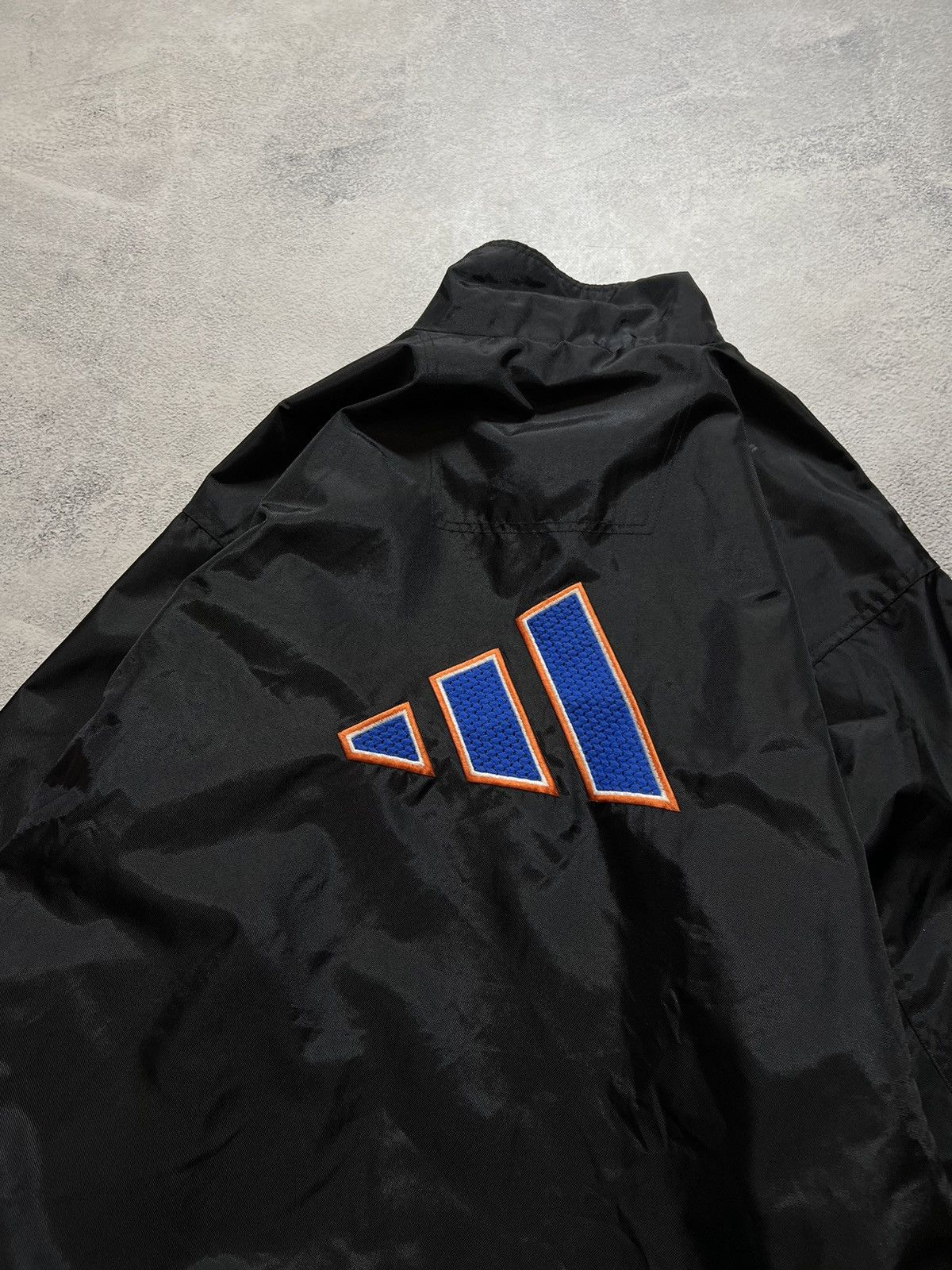 Adidas × Vintage Vintage Y2k Adidas 🖤 Big Logo Bomber Jacket 90’s Size US L / EU 52-54 / 3 - 9 Thumbnail