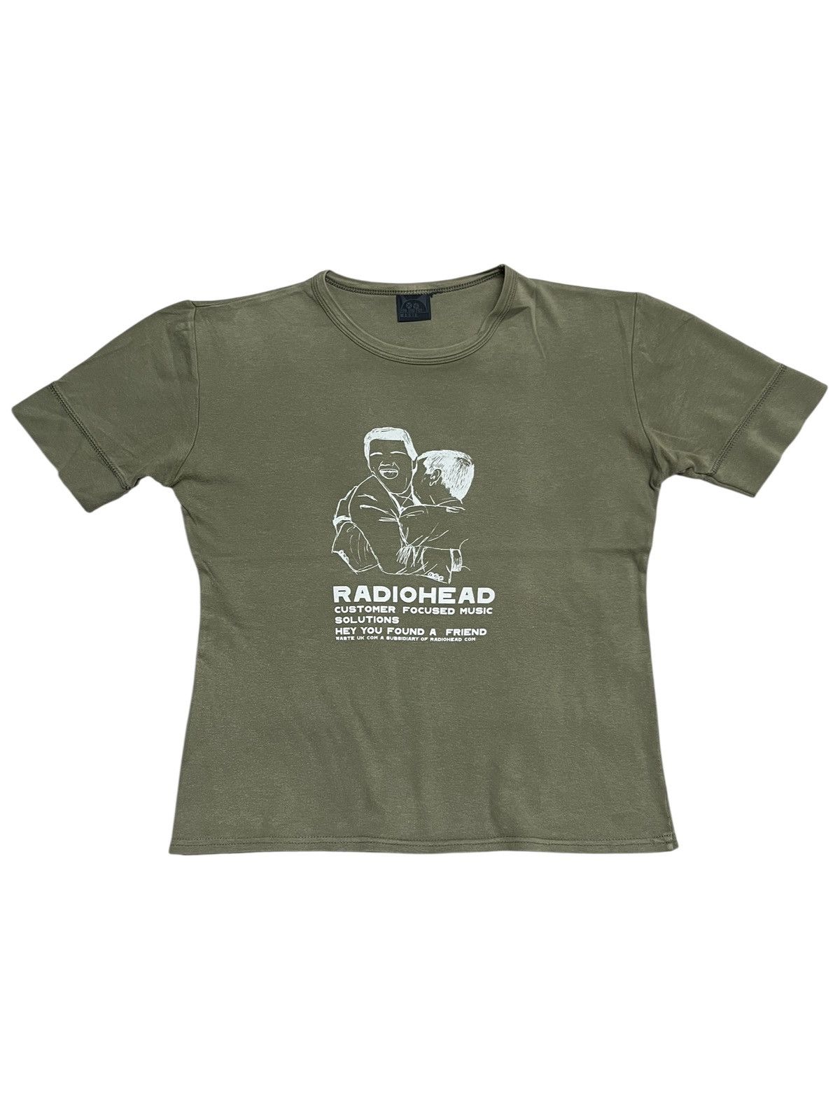 Vintage Radiohead W.A.S.T.E Band T-Shirt