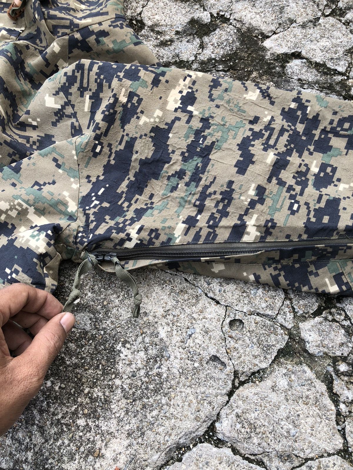 Japanese Brand × Vintage Vintage Army Camouflage Light Jacket Size US L / EU 52-54 / 3 - 16 Thumbnail