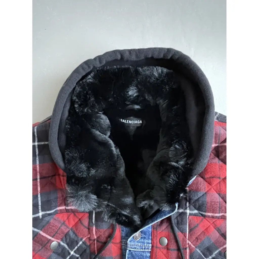 Balenciaga BALENCIAGA 18FW RUNWAY COLLECTION Layered Denim Jacket Size US M / EU 48-50 / 2 - 2 Thumbnail
