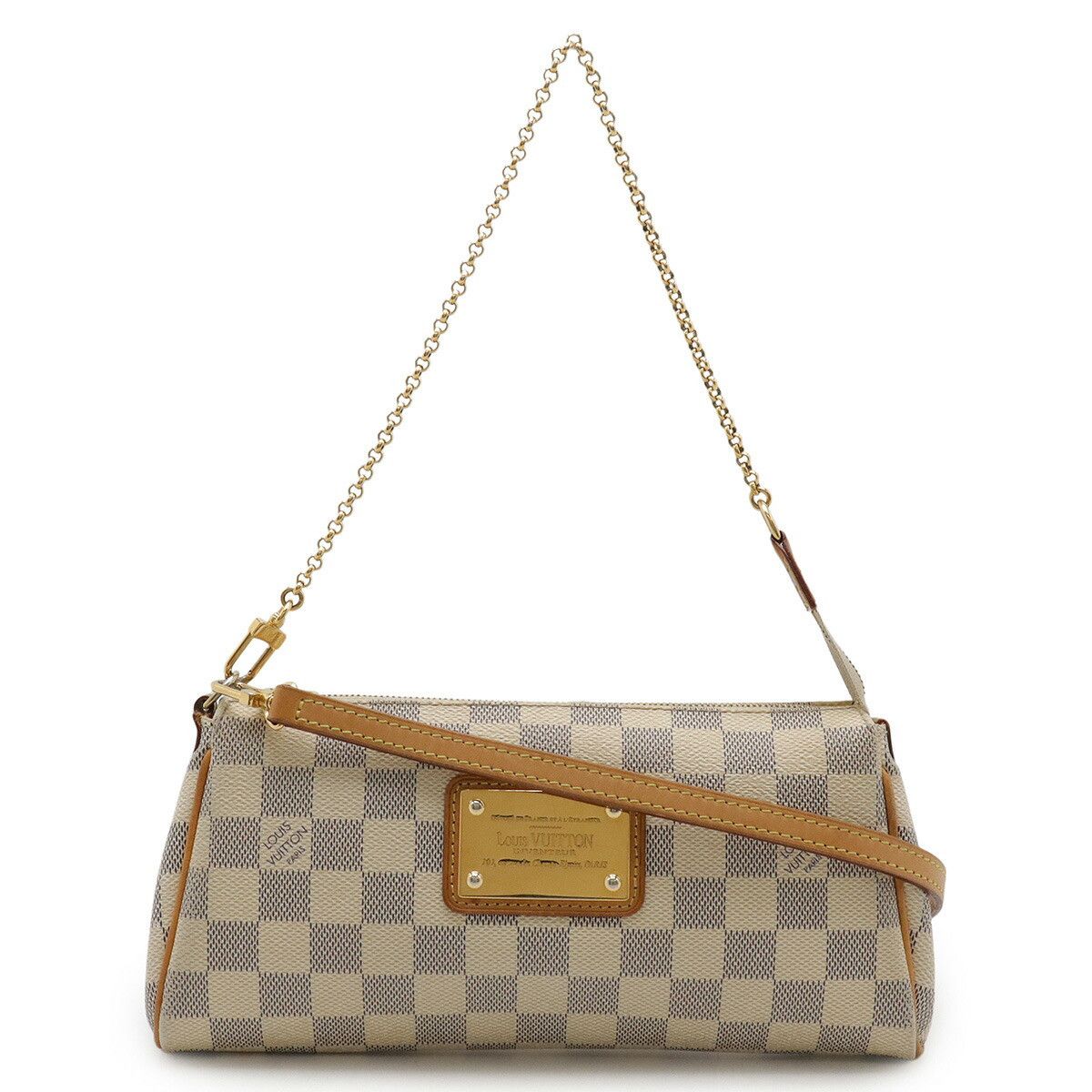 Louis Vuitton Louis Vuitton Eva Damier Azur 2way Shoulder Bag Canvas Shoulder Bag N55214 DUTY FREE for USA