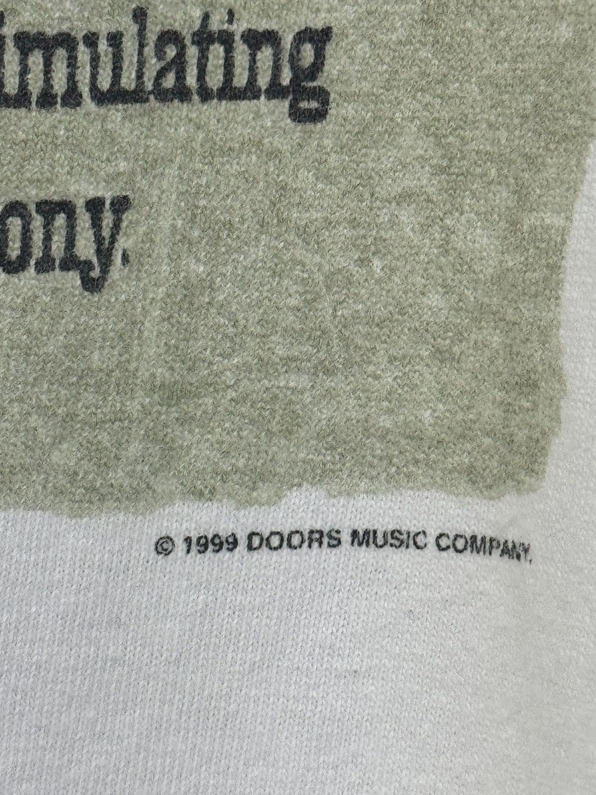 Band Tees VINTAGE 1999 THE DOORS JIM MORRISON WANTED POSTER TEE Size US L / EU 52-54 / 3 - 3 Thumbnail