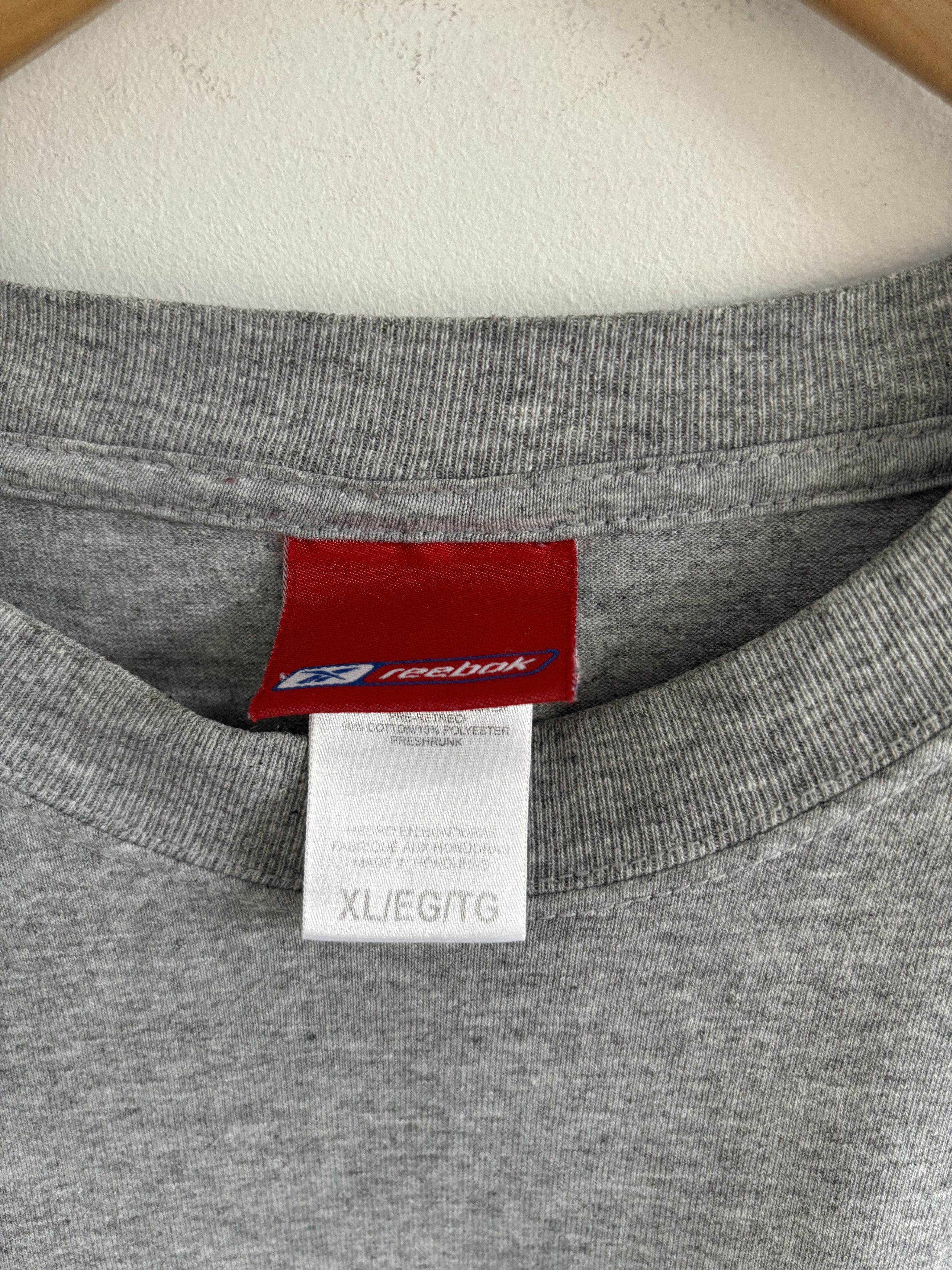 Reebok × Vintage Vintage Reebok 00s Spelling Logo Tee Size US XL / EU 56 / 4 - 3 Thumbnail