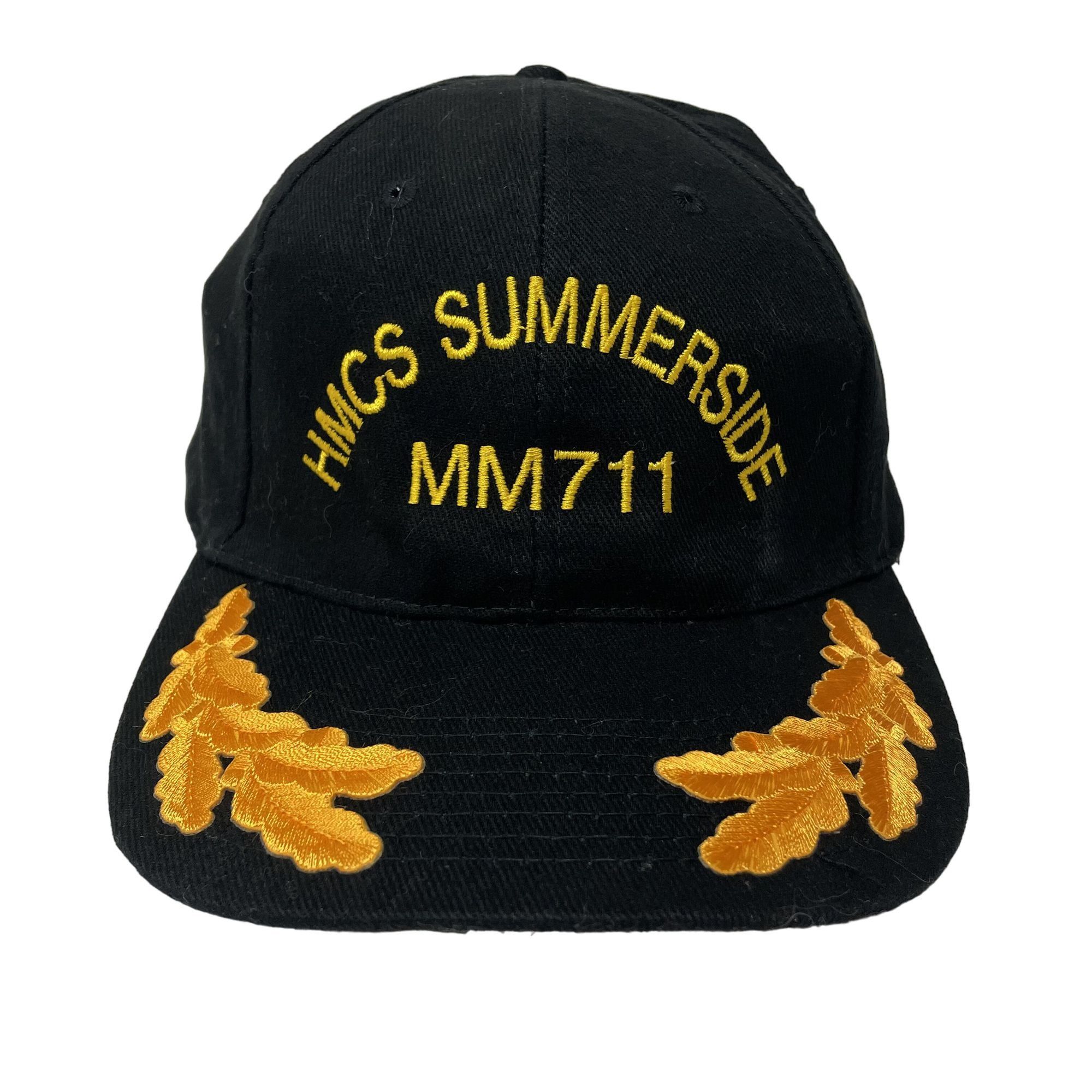 Other Vtg NAVY USNF Canadian Battleship Hat HMCS SUMMERSIDE MM711 Size ONE SIZE - 2 Thumbnail