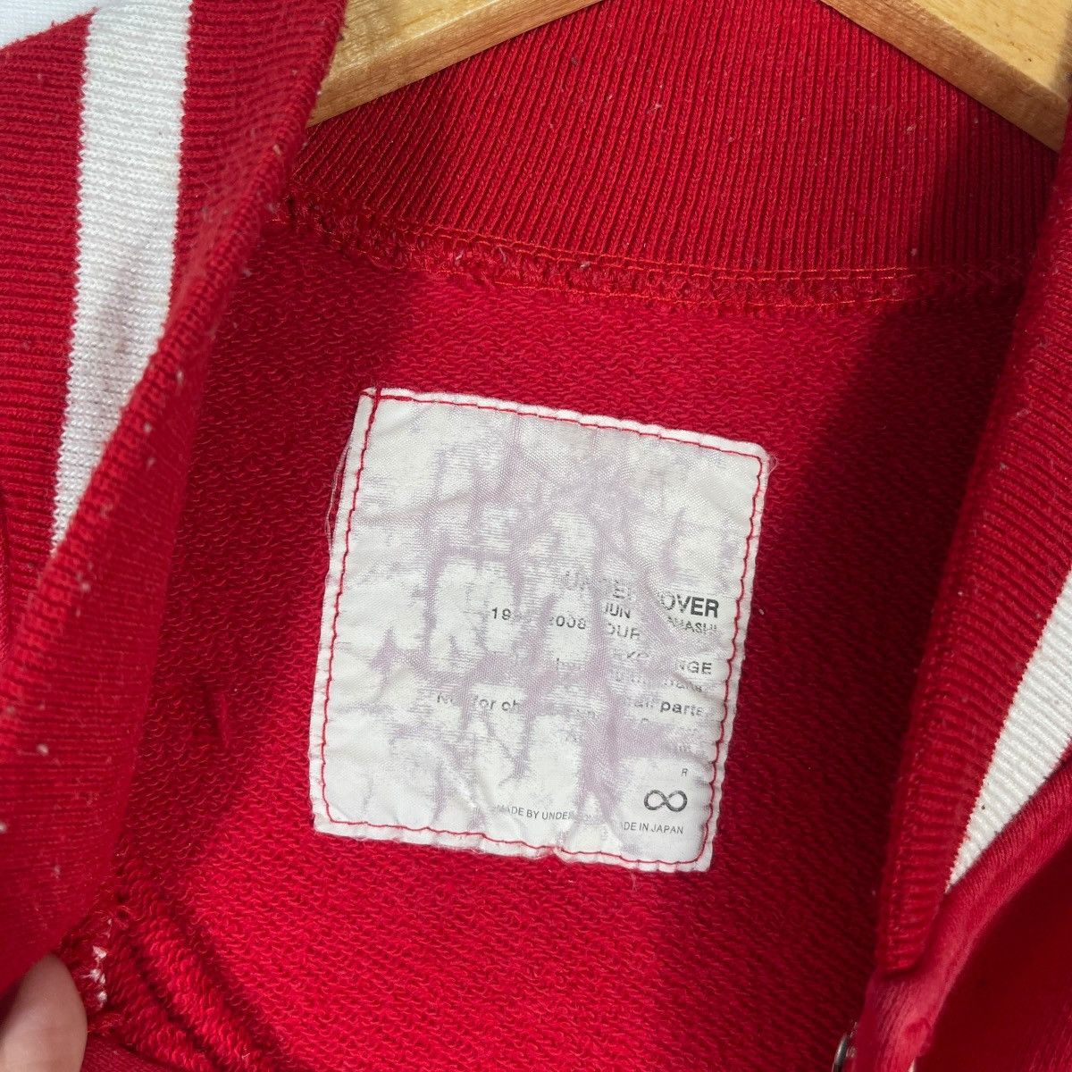 Undercover Undercoverism Varsity Jacket | Snap Button Sweat Jacket Size US S / EU 44-46 / 1 - 3 Thumbnail