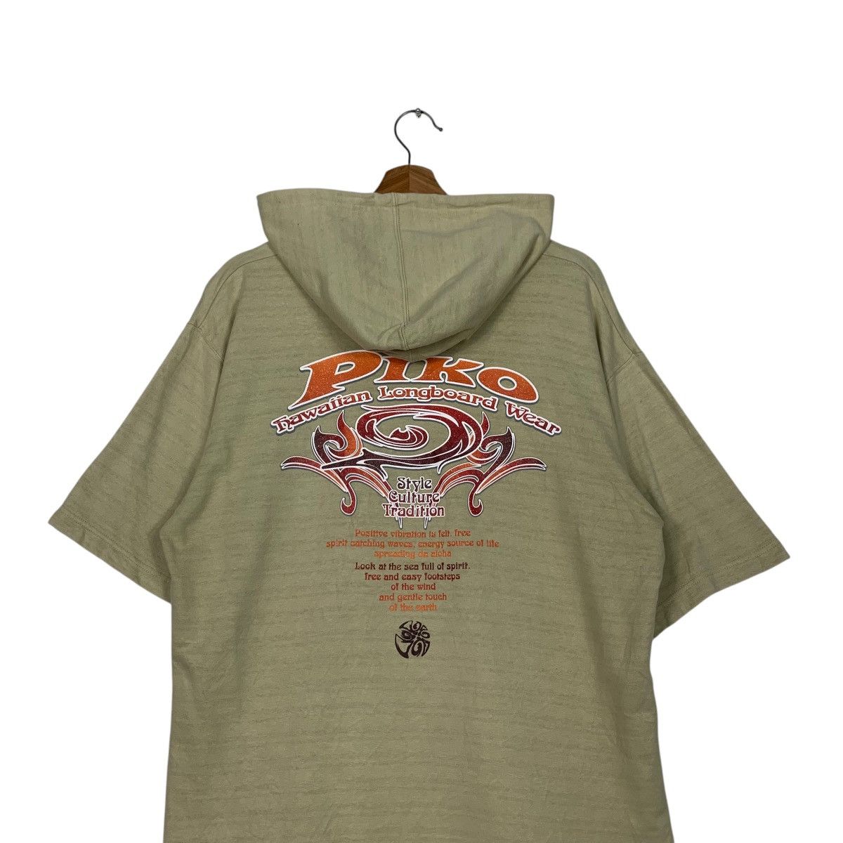 Other PIKO Hawaiian Longboard Wear Short Sleeve Hoodie #2391-C107 Size US L / EU 52-54 / 3 - 2 Thumbnail