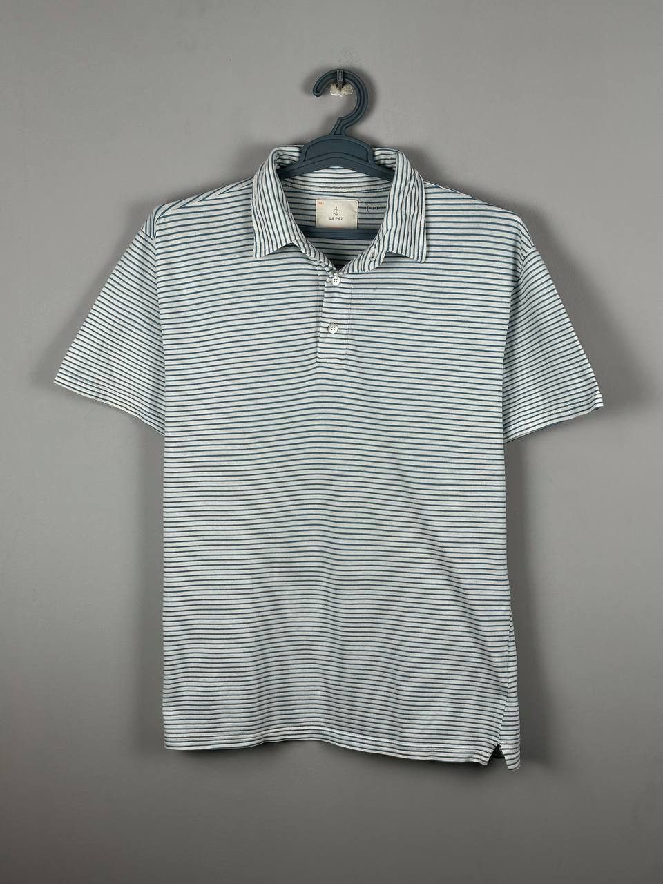 La Paz Luxury La Paz Organic Cotton Striped Polo T Shirt Size US M / EU 48-50 / 2 - 1 Thumbnail
