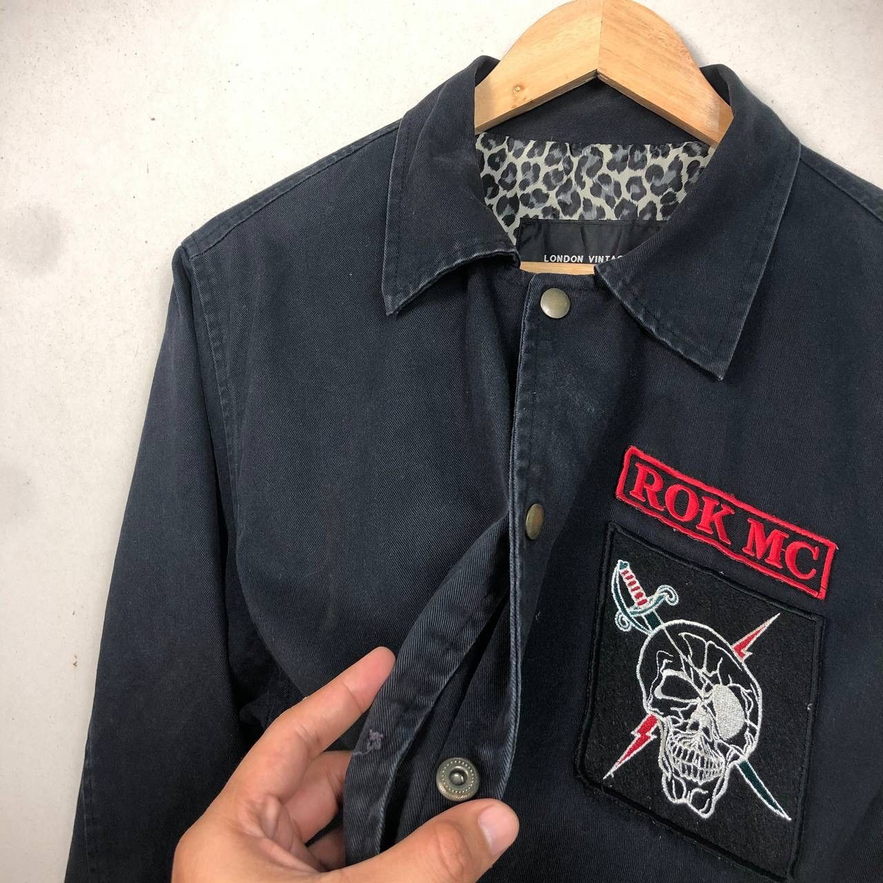 Rokit × Vintage Crazy London Vintage Design by Rokit Varsity Stadium Jacket Size US M / EU 48-50 / 2 - 11 Thumbnail