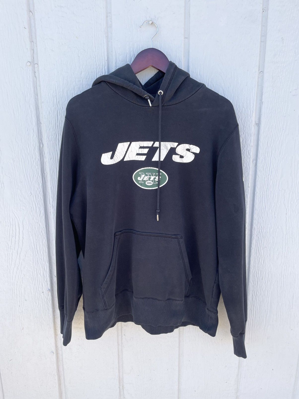 Nike New York Jets Nike NFL Sweater hoodie Mens large Gray Size US L / EU 52-54 / 3 - 1 Thumbnail