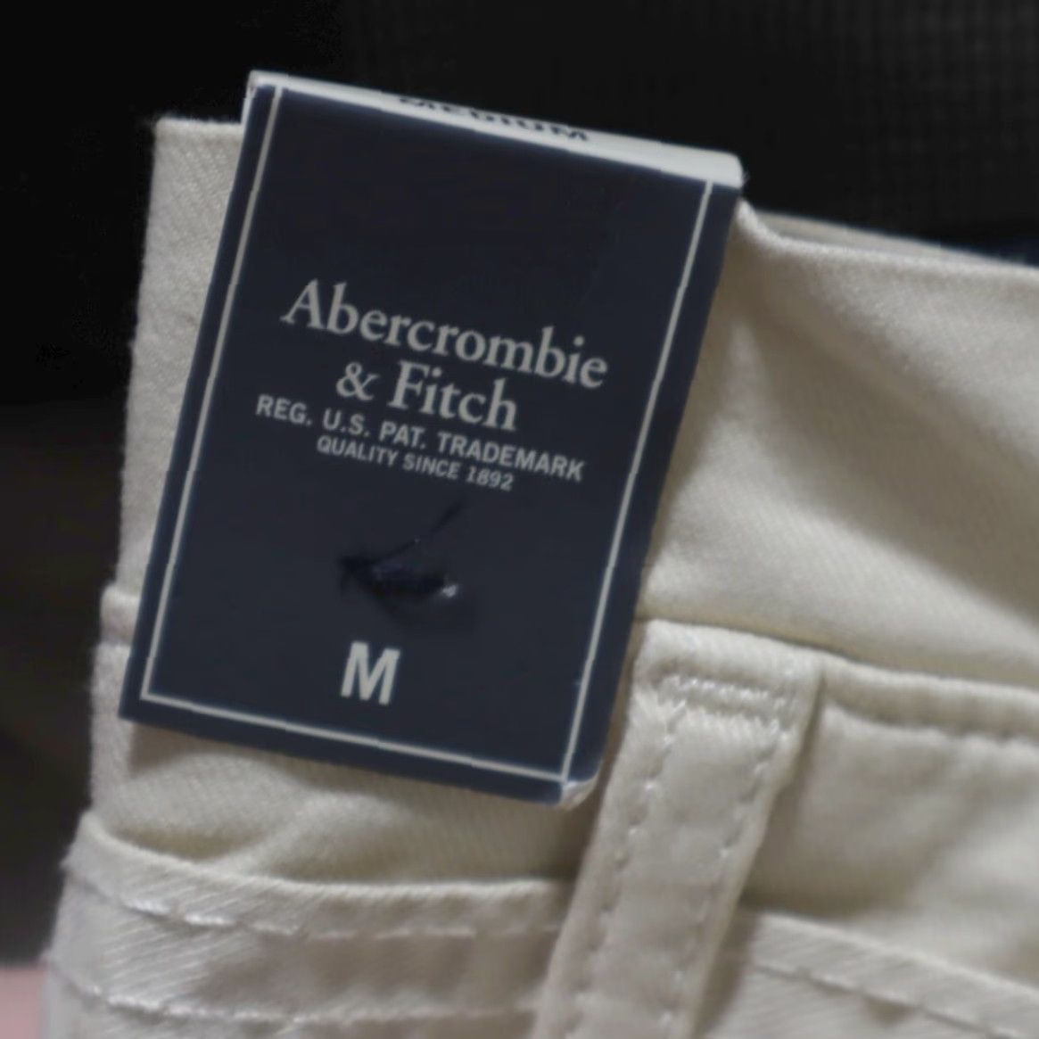Abercrombie & Fitch Abercrombie & Fitch Stretch High Rise Chino Shorts Beige Women's M Size 32" / US 10 / IT 46 - 7 Thumbnail