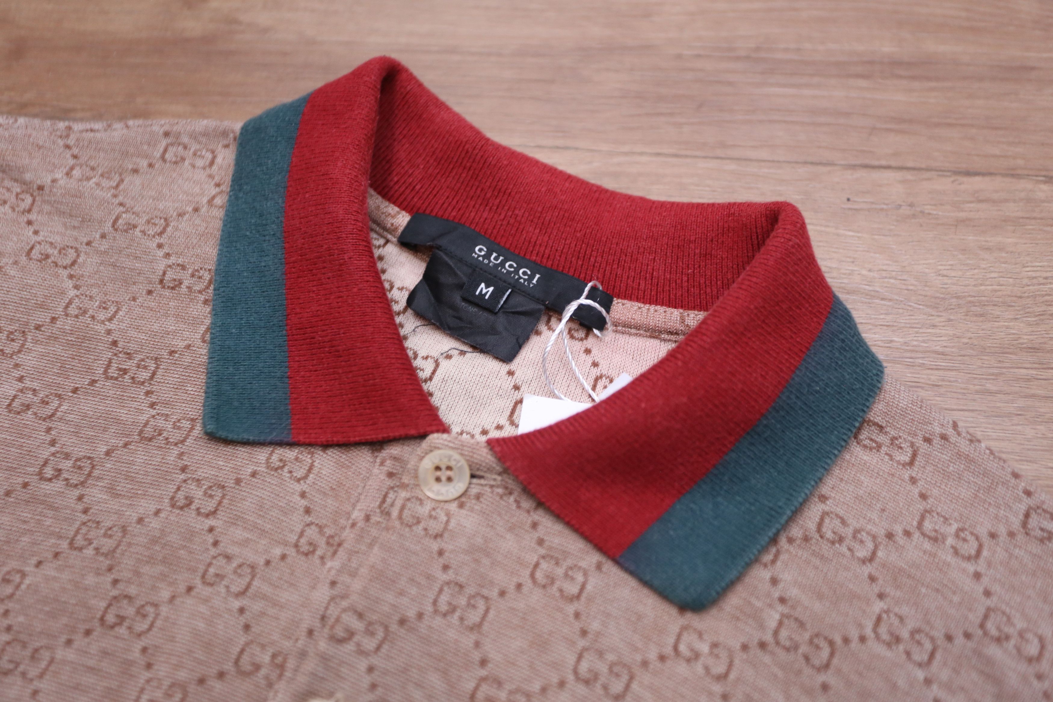 Gucci Gucci - Tom Ford - GG Monogram Polo Size US M / EU 48-50 / 2 - 4 Thumbnail