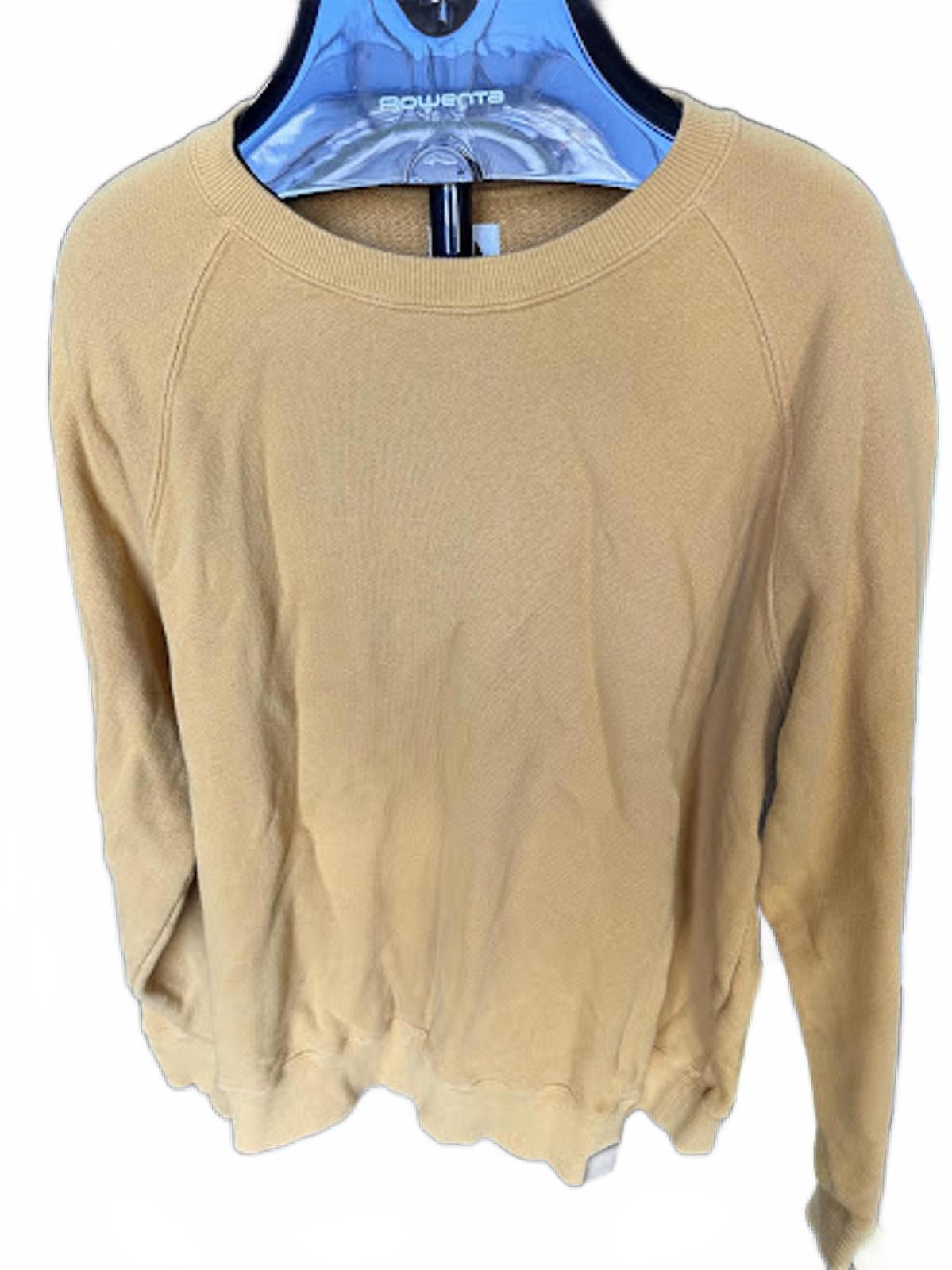 American Giant American Giant Made USA Mustard Crewneck Sweatshirt L Size US L / EU 52-54 / 3 - 1 Thumbnail