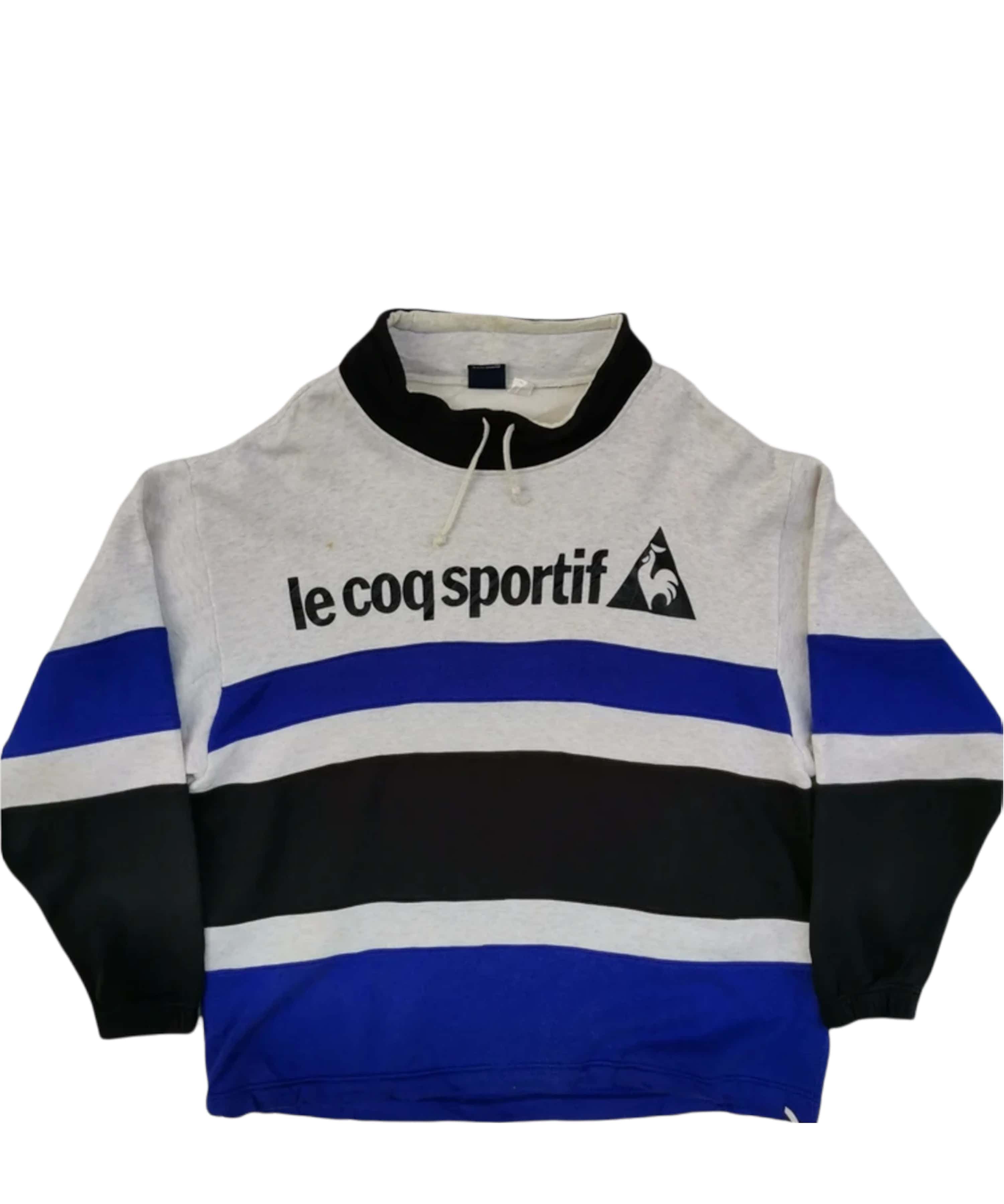 Le Coq Sportif Rare!!! Le Coq Sportif Big Logo Sweatshirt Size US XL / EU 56 / 4 - 1 Thumbnail