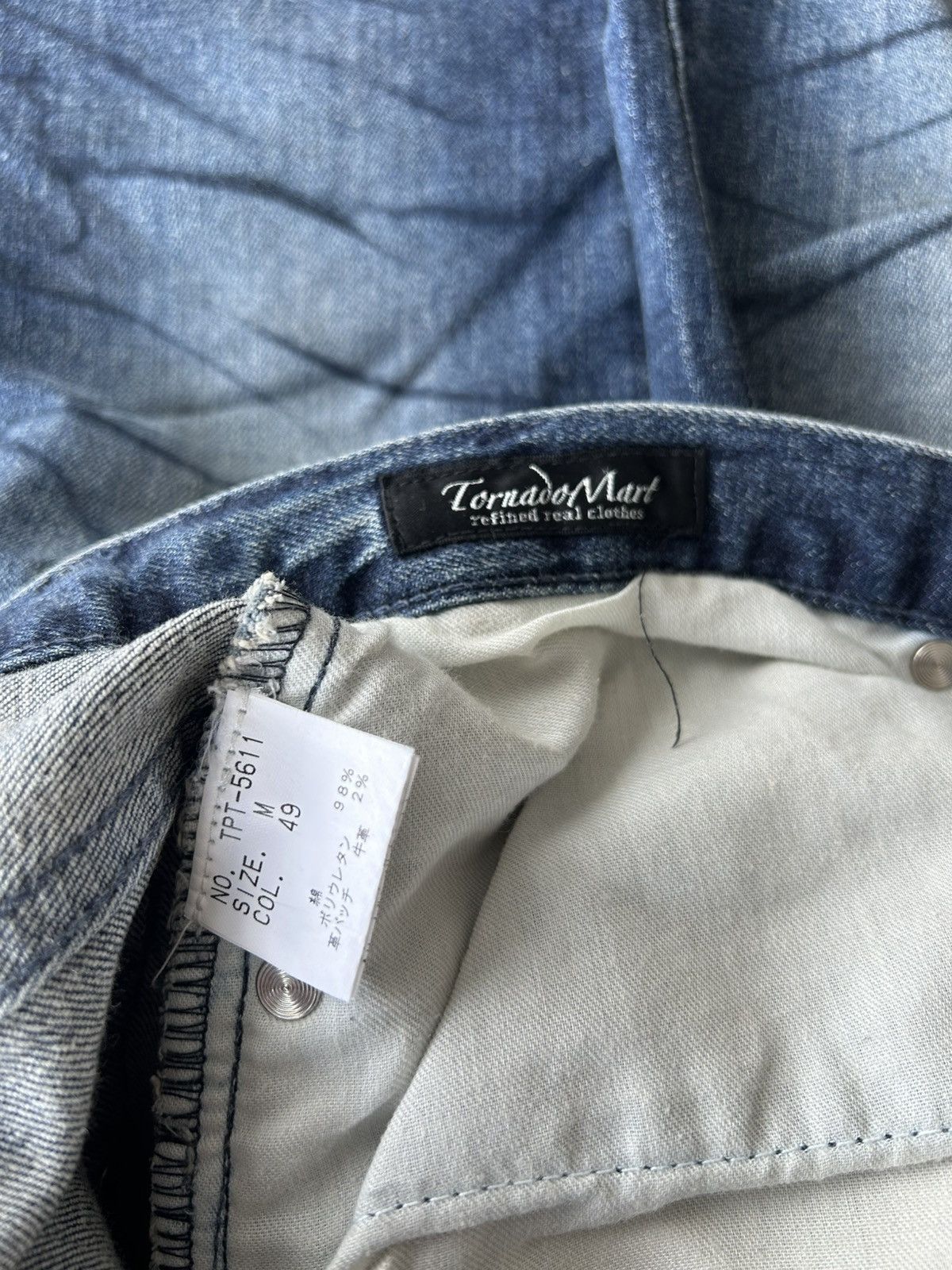 Tornado Mart Tornado Mart Mudwash Jeans Size US 32 / EU 48 - 16 Thumbnail