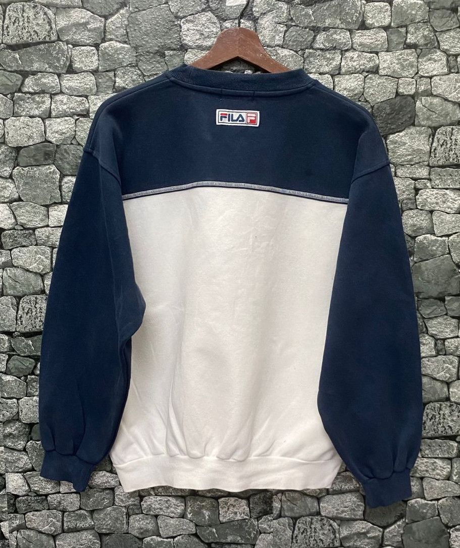 Fila Vintage Fila Champions In Life Sweatshirt Size US M / EU 48-50 / 2 - 2 Thumbnail