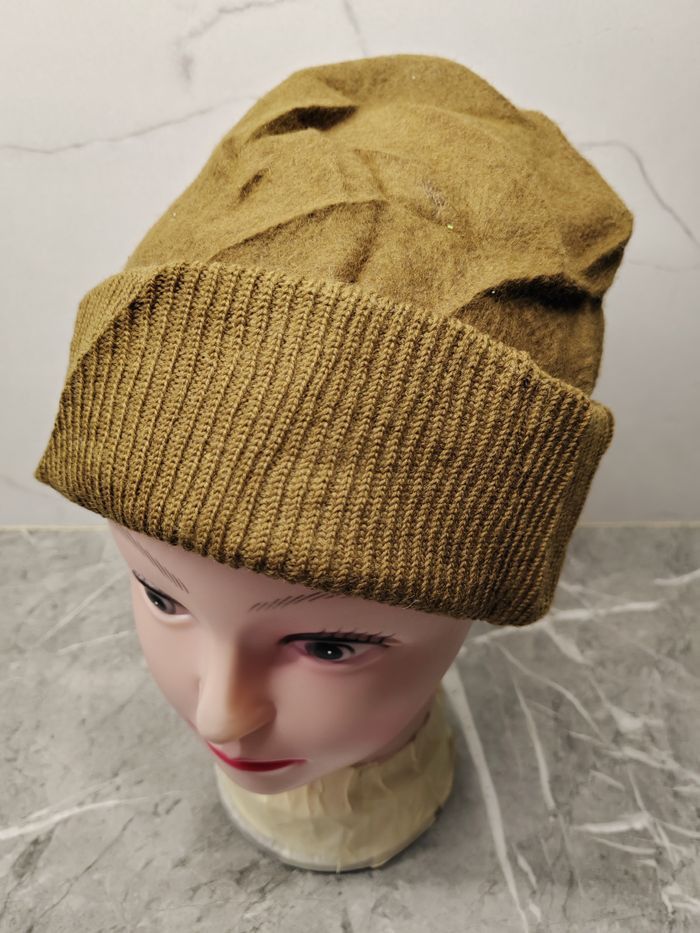 Vintage Military Style Beanie Size ONE SIZE - 1 Thumbnail