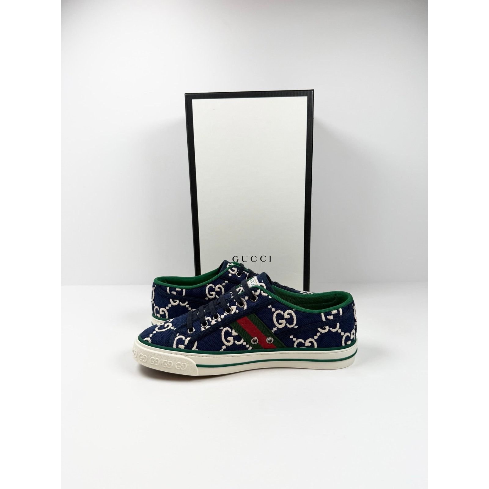Gucci Size 7.5US - Gucci 1977 Blue Low Top NEW Size US 7.5 / EU 40-41 - 6 Thumbnail