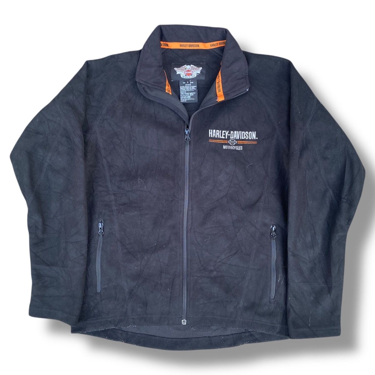 Harley Davidson × Vintage Vintage Harley Davidson Motorcycles Embroidery Logo Jacket Size US S / EU 44-46 / 1 - 1 Thumbnail