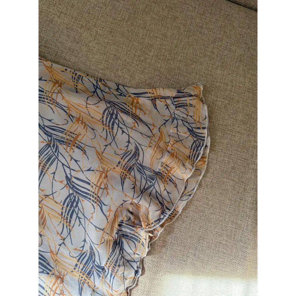 Chloe Chloé "La Saison" Printed Viscose Mini Dress Size FR 36 Size XS / US 0-2 / IT 36-38 - 5 Thumbnail