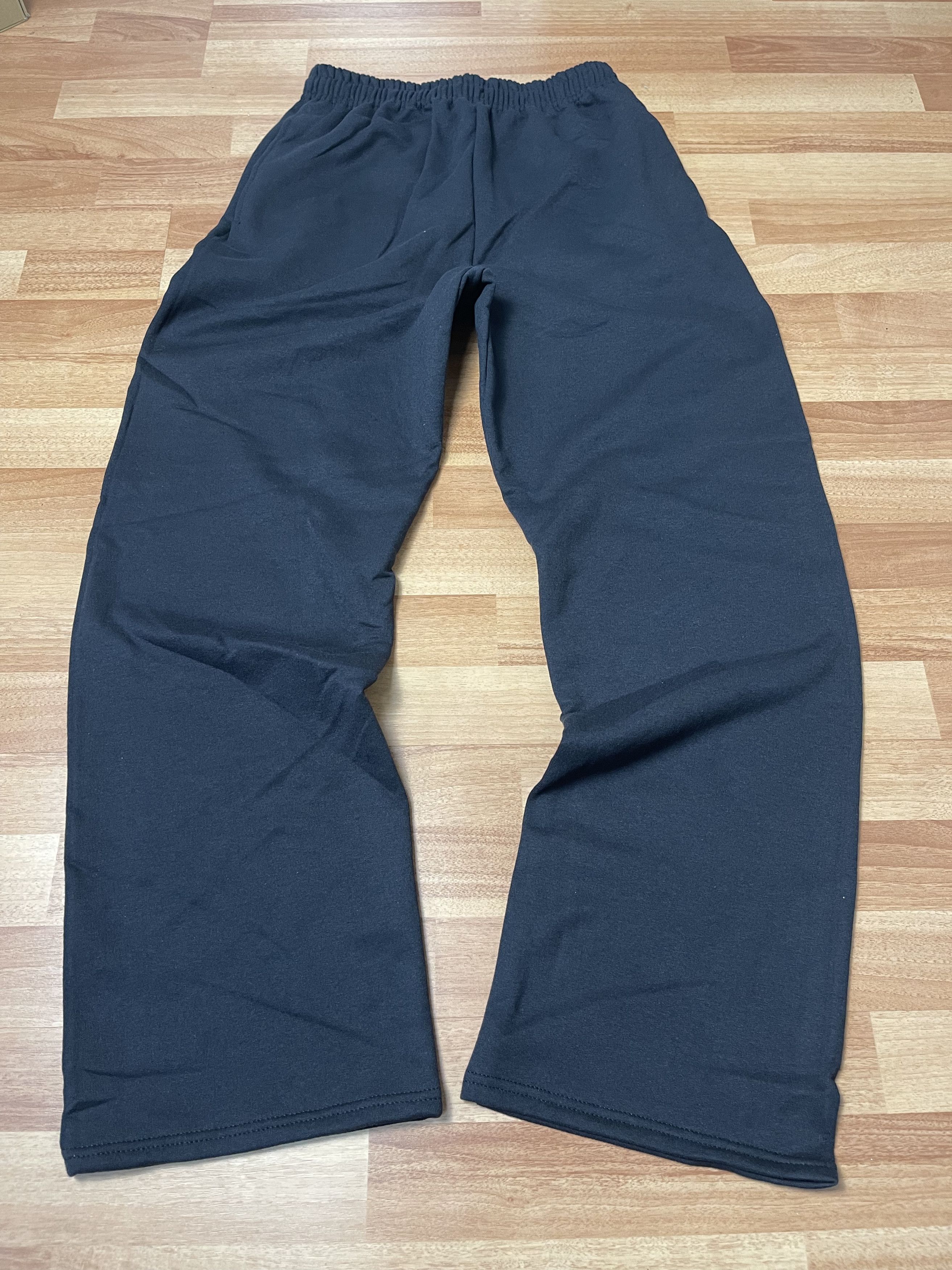 Vintage Black Baggy Sweatpants Y2k Vintage Style Fit Size US 34 / EU 50 - 1 Thumbnail