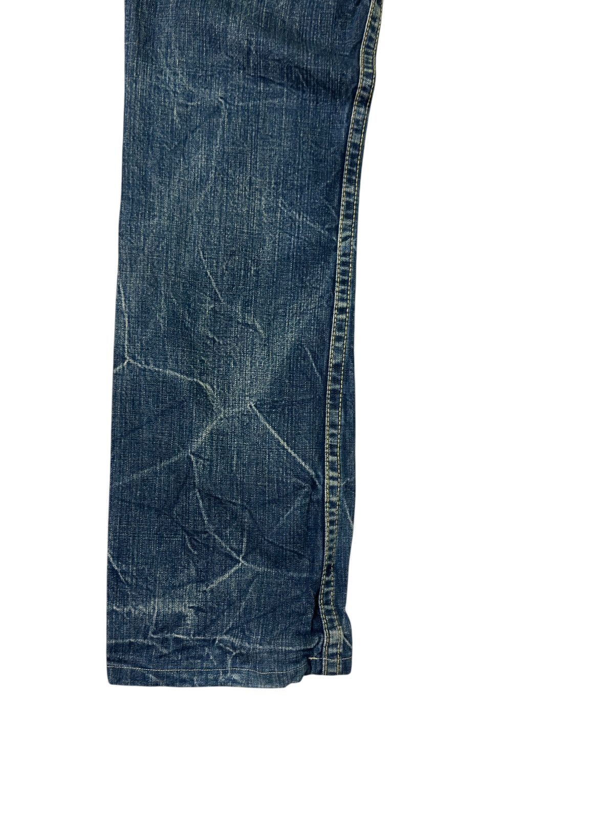 Hysteric Glamour × Japanese Brand × Seditionaries Flared PURE PARADISE Seditionaries Mud Wash Claw Mark Design Size US 30 / EU 46 - 15 Thumbnail