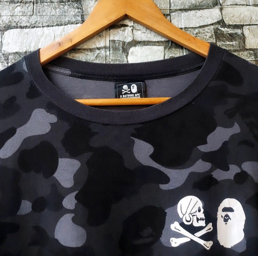 Bape × Neighborhood BAPE X Neighborhood Camouflage Long Sleeve Size US XL / EU 56 / 4 - 5 Thumbnail