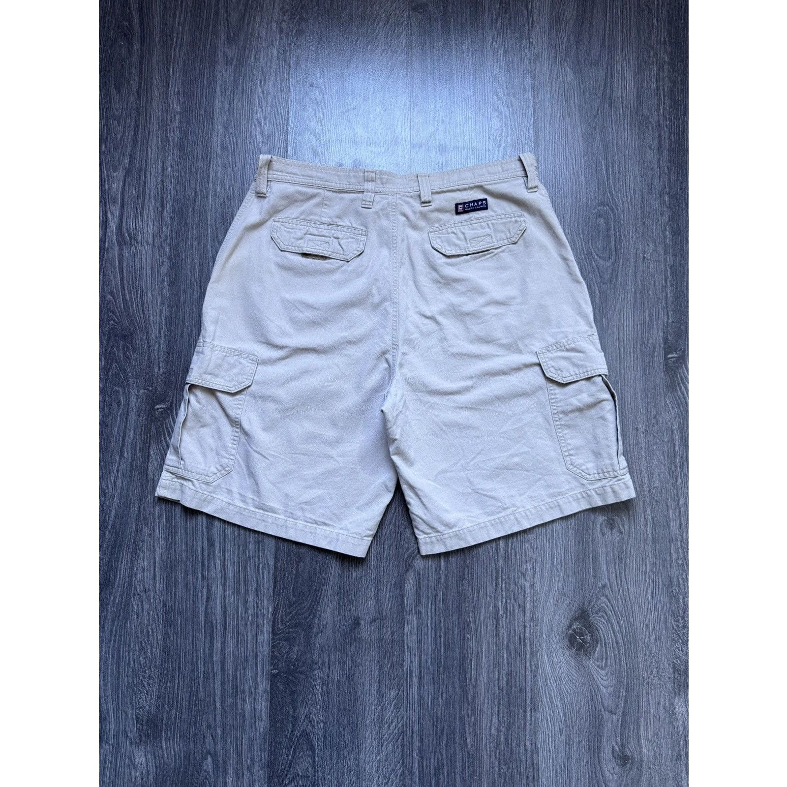 Ralph Lauren Vintage 90s Chaps Polo Ralph Lauren Shorts Y2K USA Pony Size US 34 / EU 50 - 5 Thumbnail