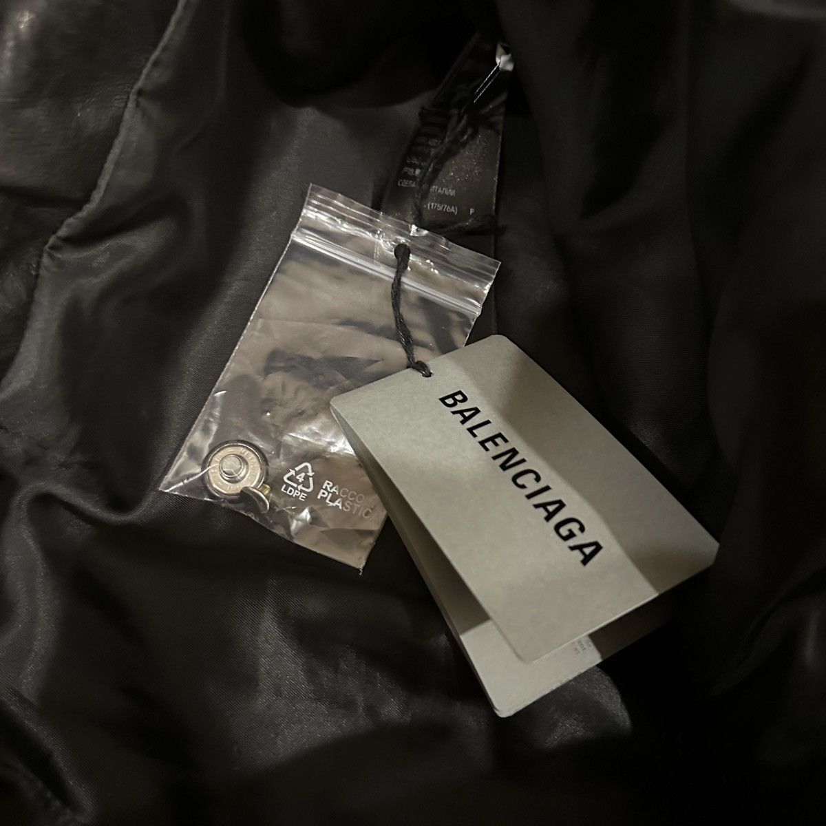 Balenciaga PIERCED BAGGY LEATHER PANTS Size US 32 / EU 48 - 9 Thumbnail