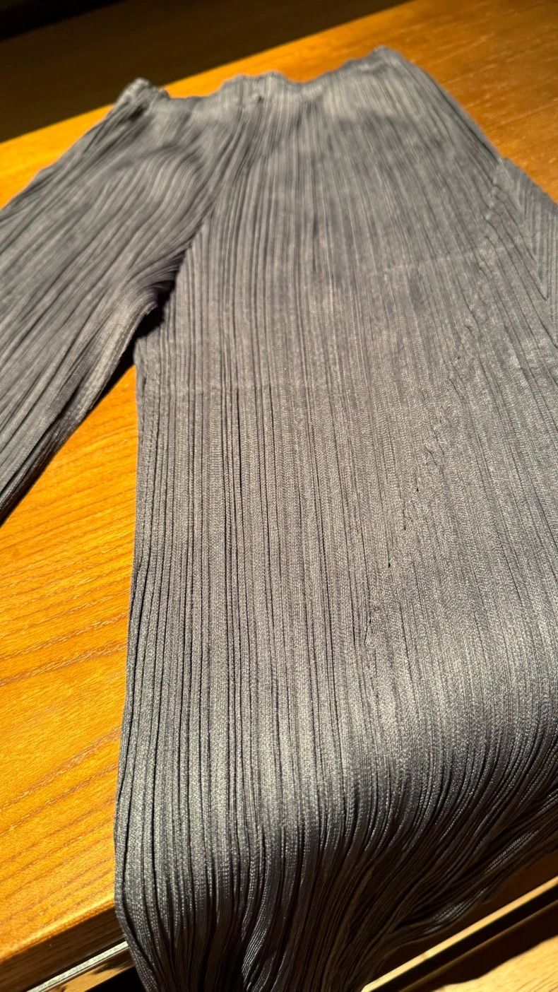 Issey Miyake Issey Miyake size:3 Grey pleated pants Size 42" / US 20 - 5 Thumbnail