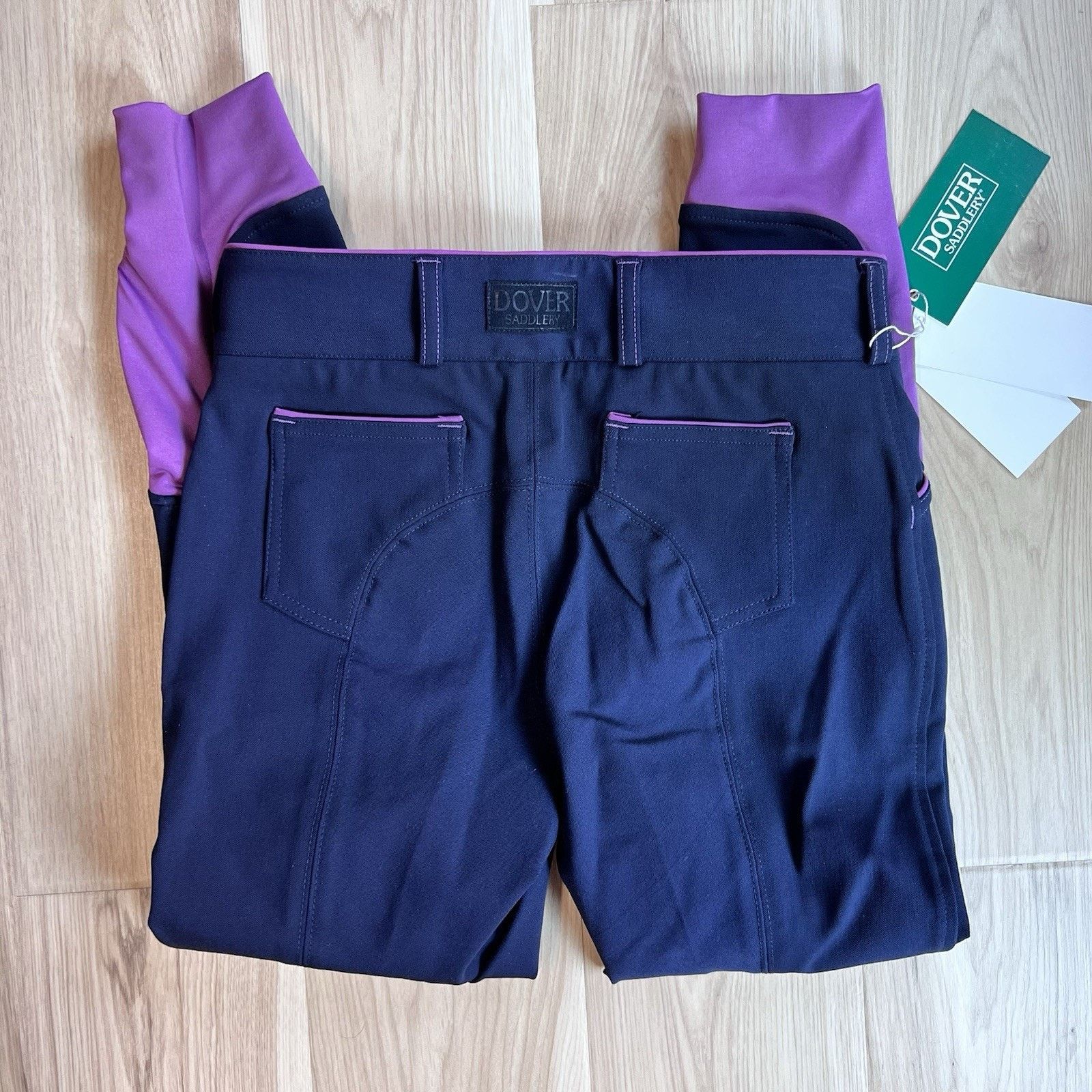 Other NWT Dover Saddlery Wellesley Breeches Girls 14 Riding Size 36" / US 14 / IT 50 - 3 Thumbnail