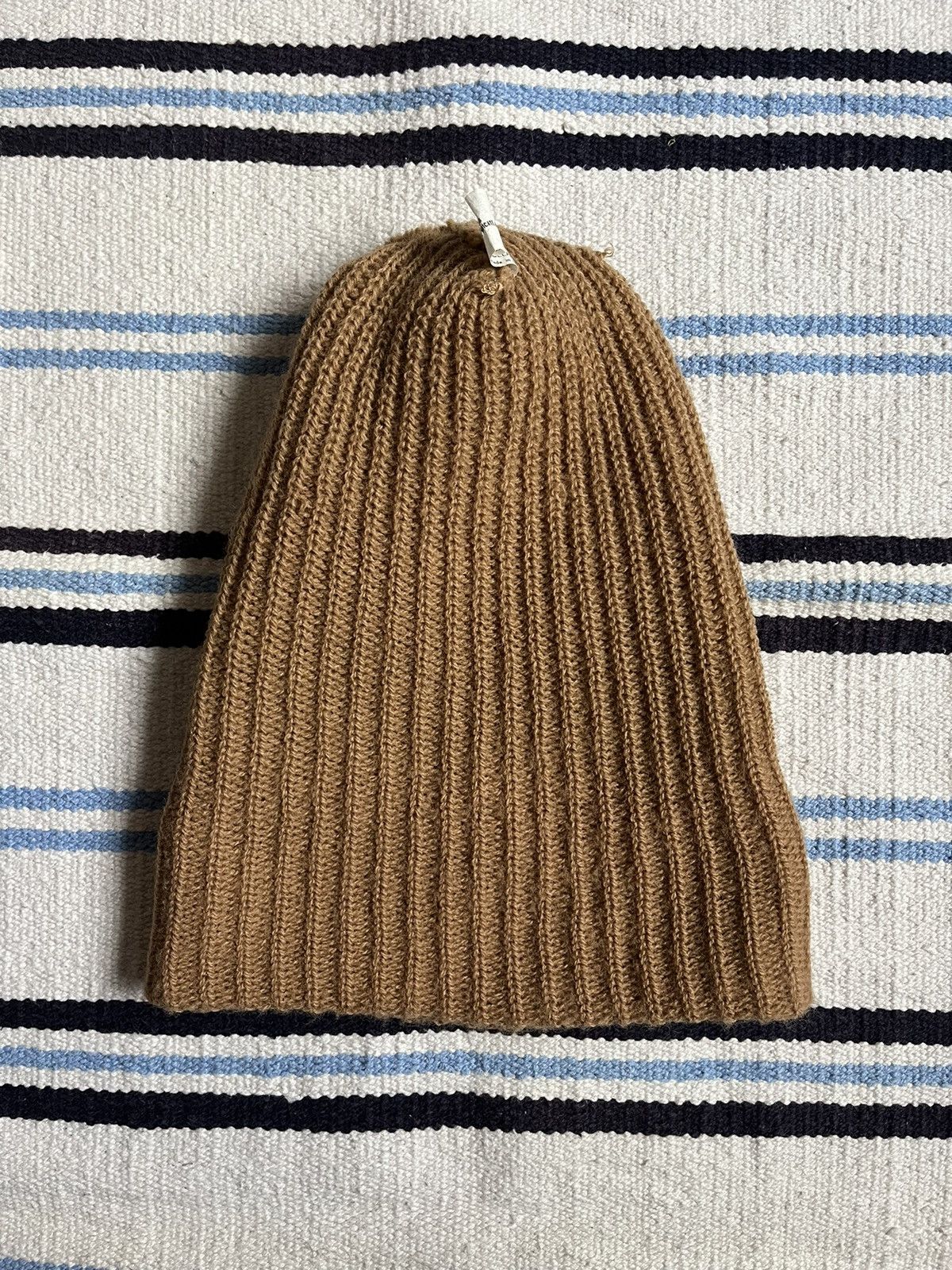 Peanuts Vintage Snoopy Peanuts Usa Beige Orlon Acrylic Beanie Hat Size ONE SIZE - 4 Thumbnail