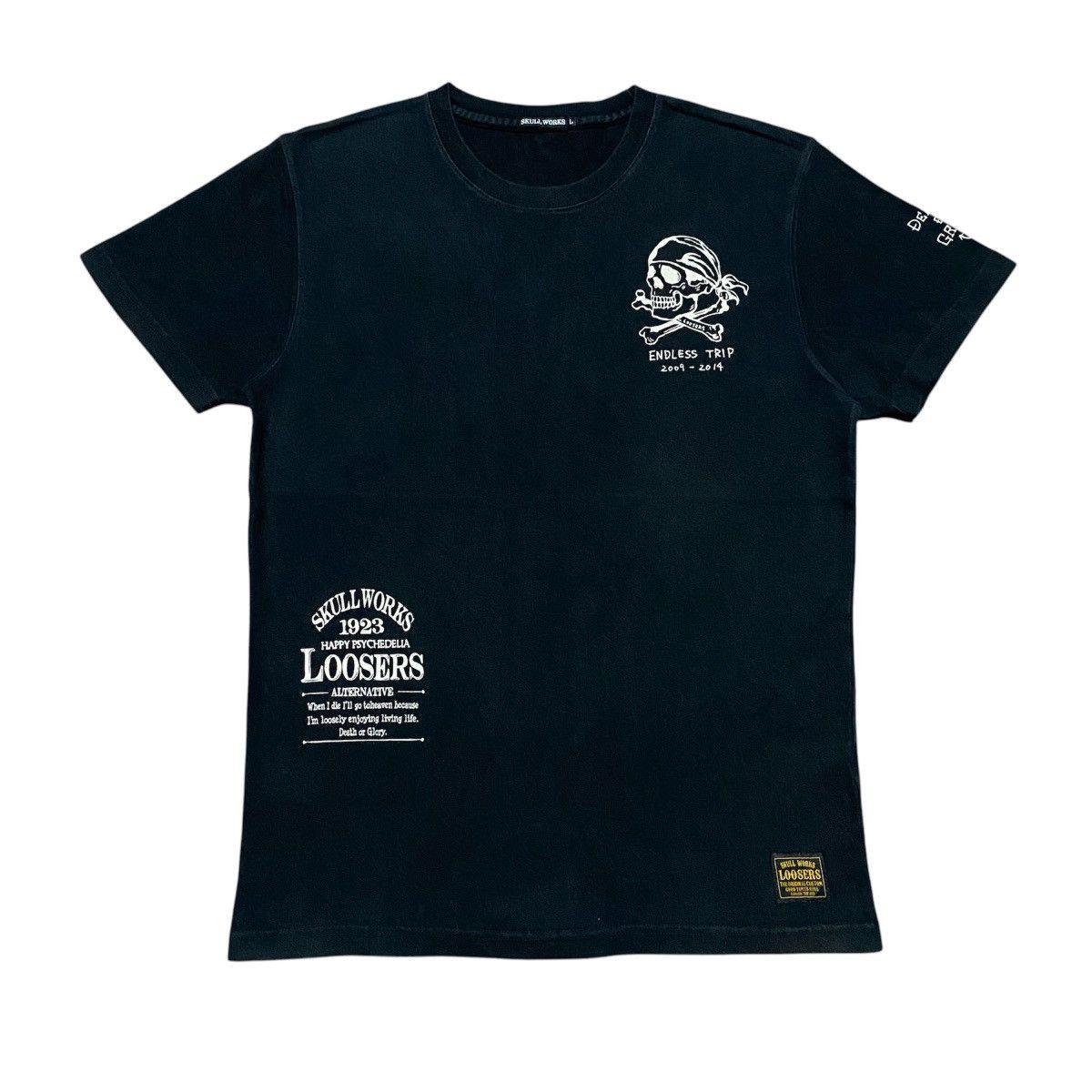 Japanese Brand Rare‼️🔥Skull Works Loosers Death Or Groly T-Shirt Size US S / EU 44-46 / 1 - 1 Thumbnail