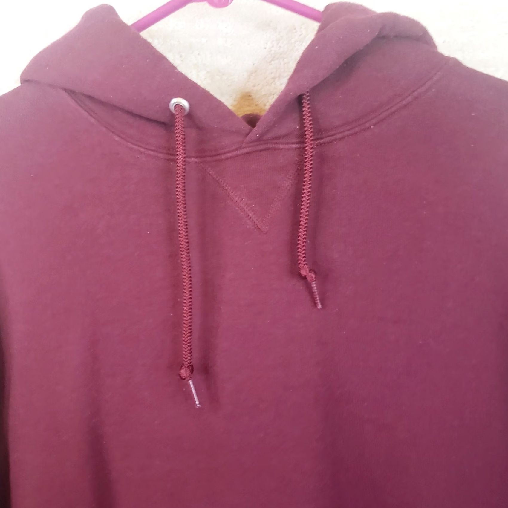 Russell Athletic VINTAGE Russell Athletic Hoodie Men 2XL Maroon Jersey Grunge 90s Pockets Pullover Size US XXL / EU 58 / 5 - 5 Thumbnail