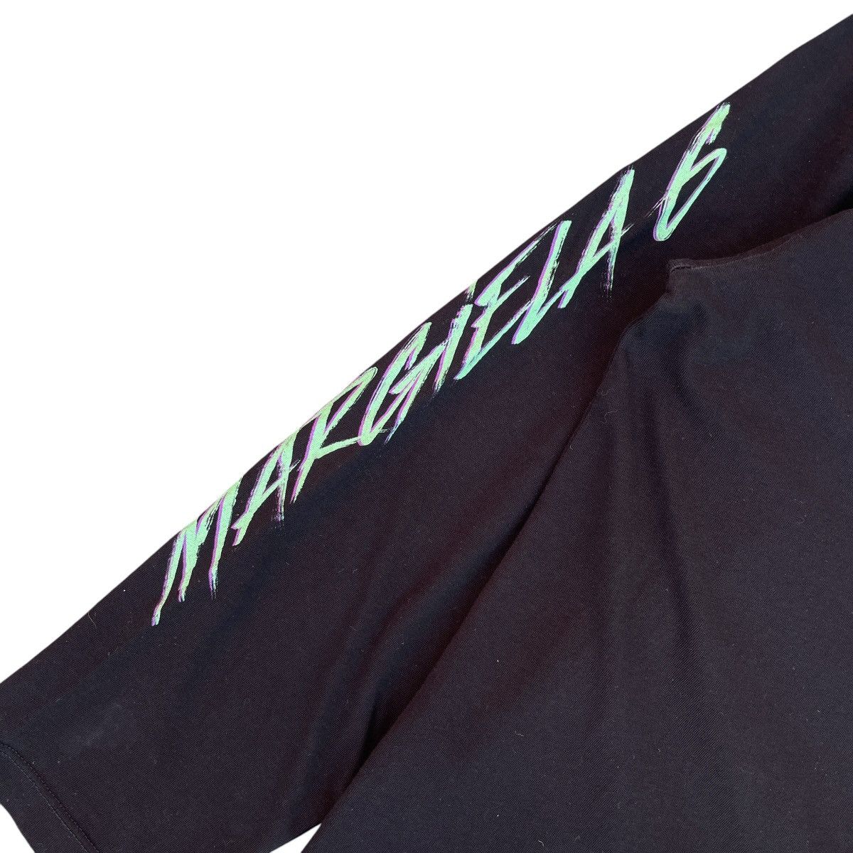 MM6 MM6 Maison Margiela Neon Logo Long Sleeve Shirt Oversized Size US XS / EU 42 / 0 - 4 Thumbnail